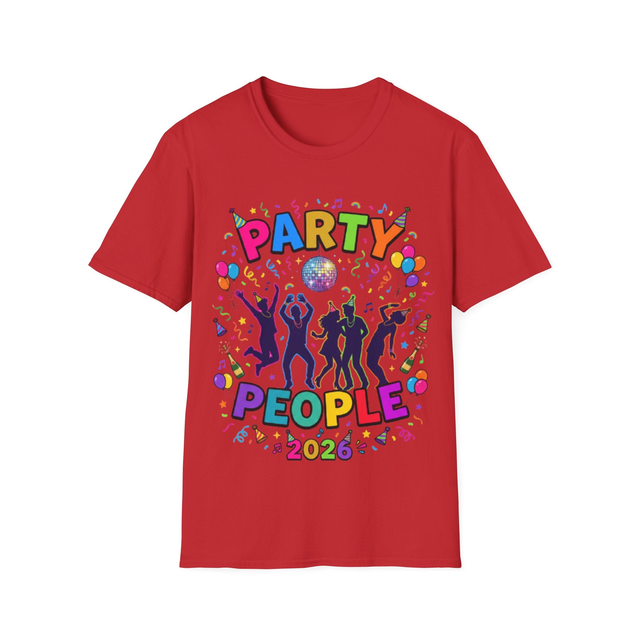Party People 2026 Vibrant Streetwear Tee