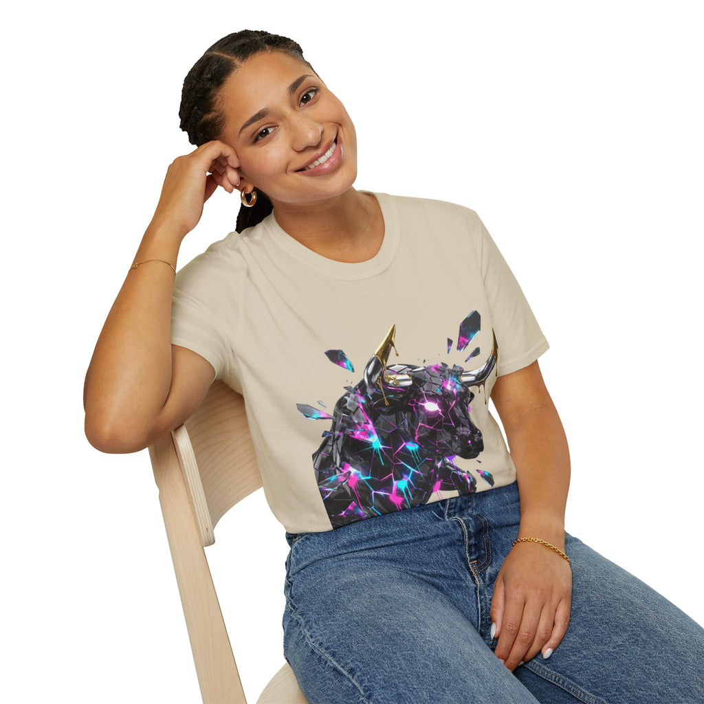 Neon Bull Unisex Tee - Trendy Urban Streetwear