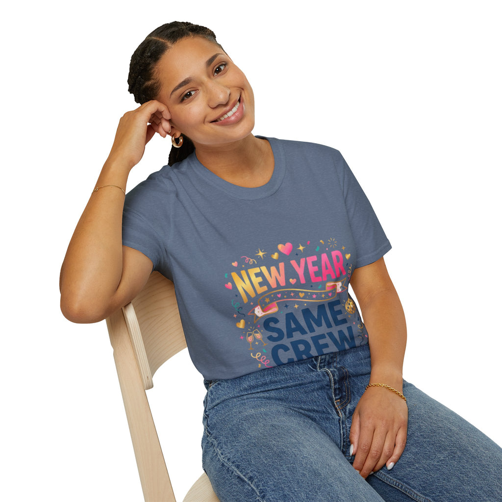 Trendy New Year Same Crew 2026 Streetwear Tee