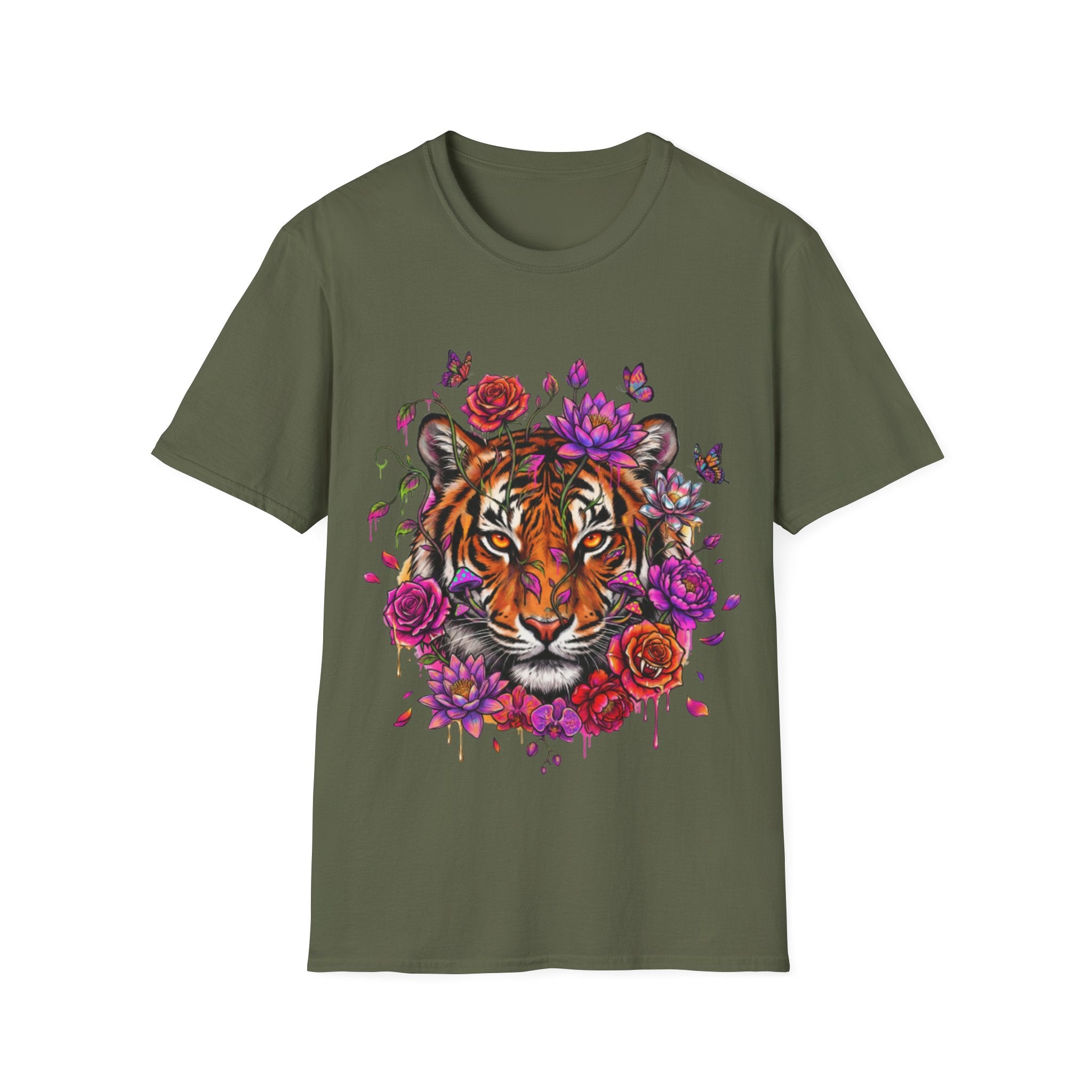 Urban Jungle Tiger Tee - Trendy Streetwear