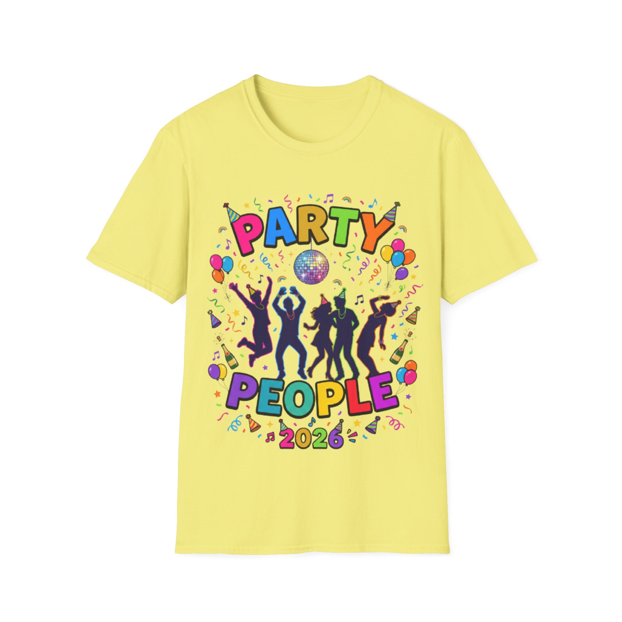 Party People 2026 Vibrant Streetwear Tee