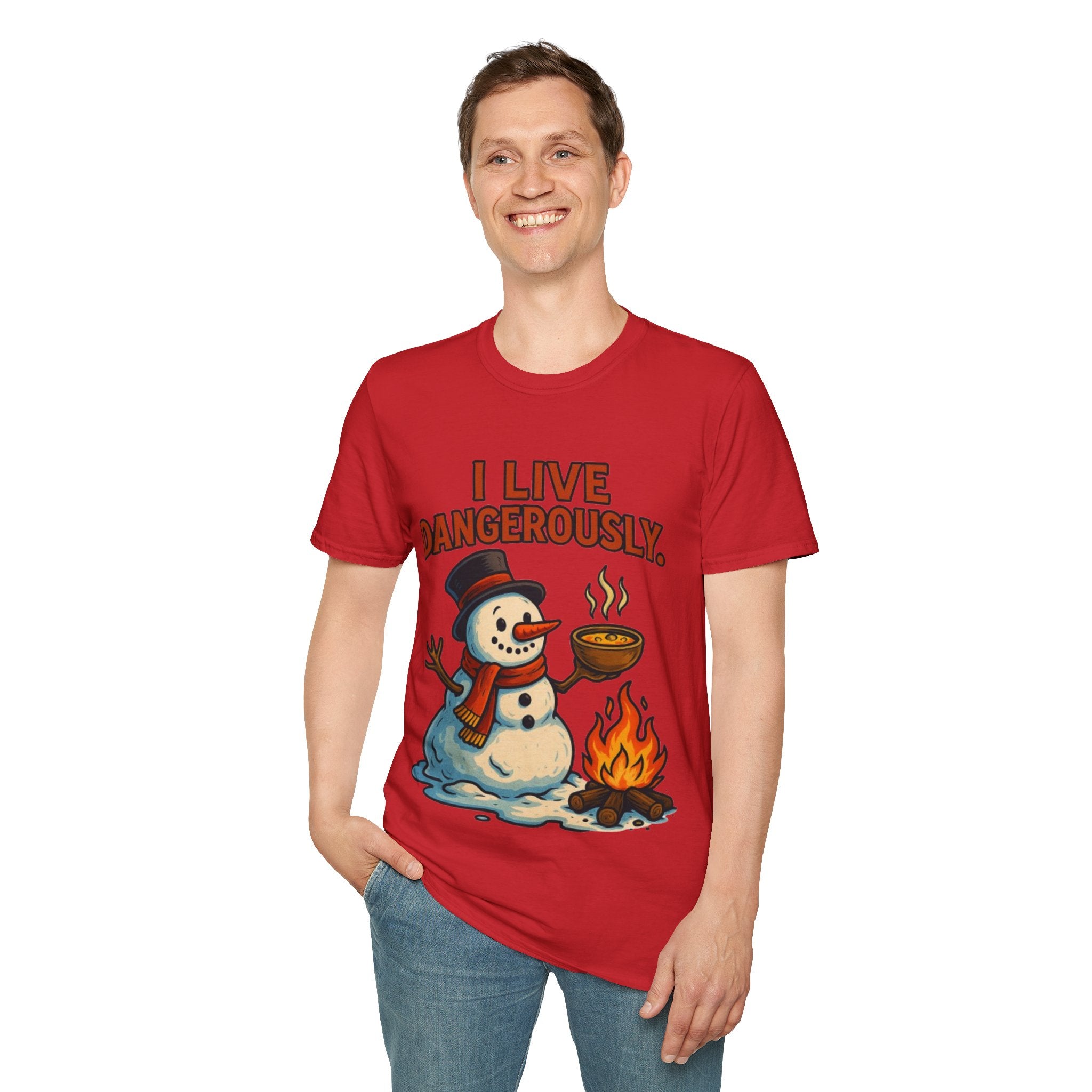Melting Snowman Tee | Funny & Cool Christmas T-shirt