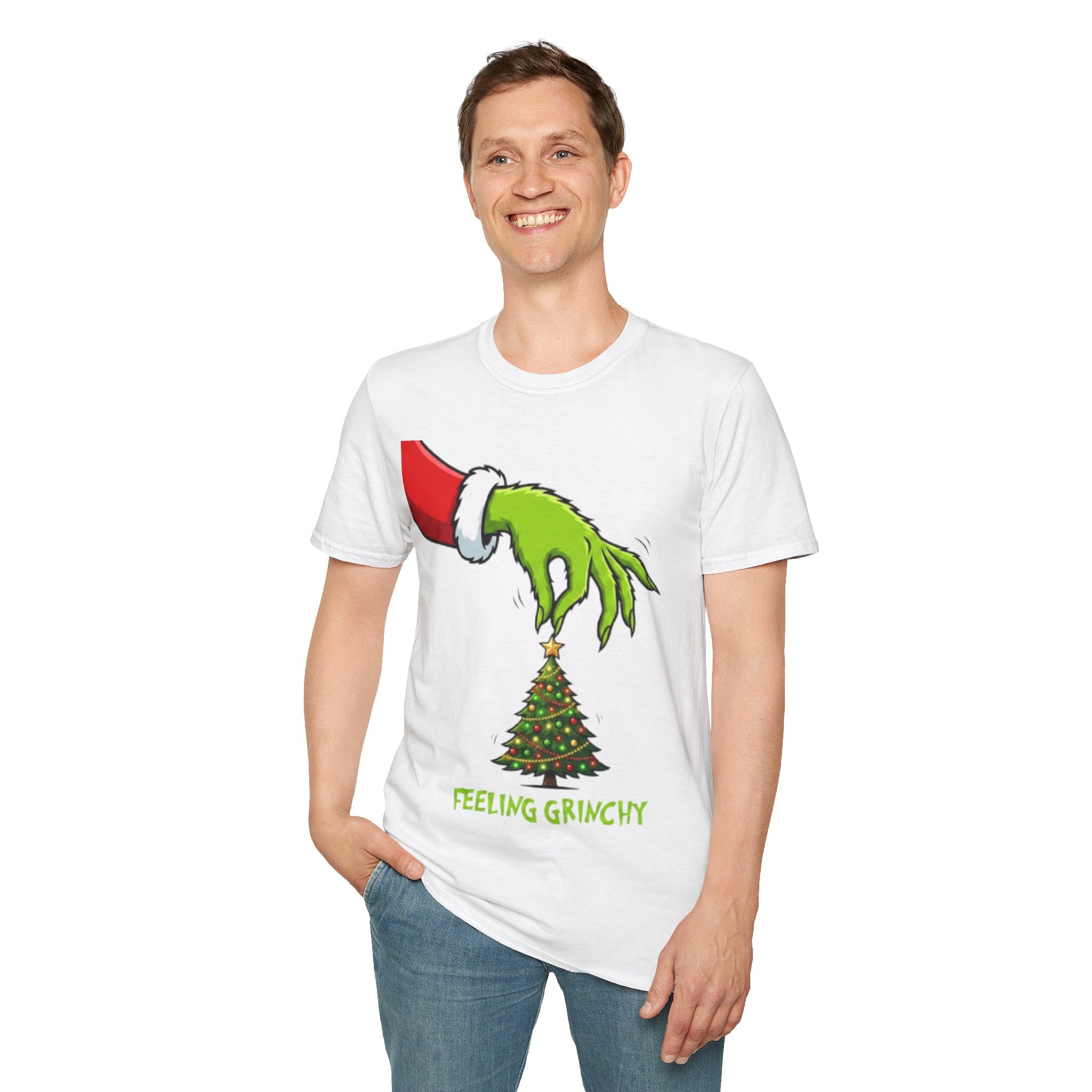 Feeling Grinchy T-shirt | Funny Grinch Christmas T-shirt