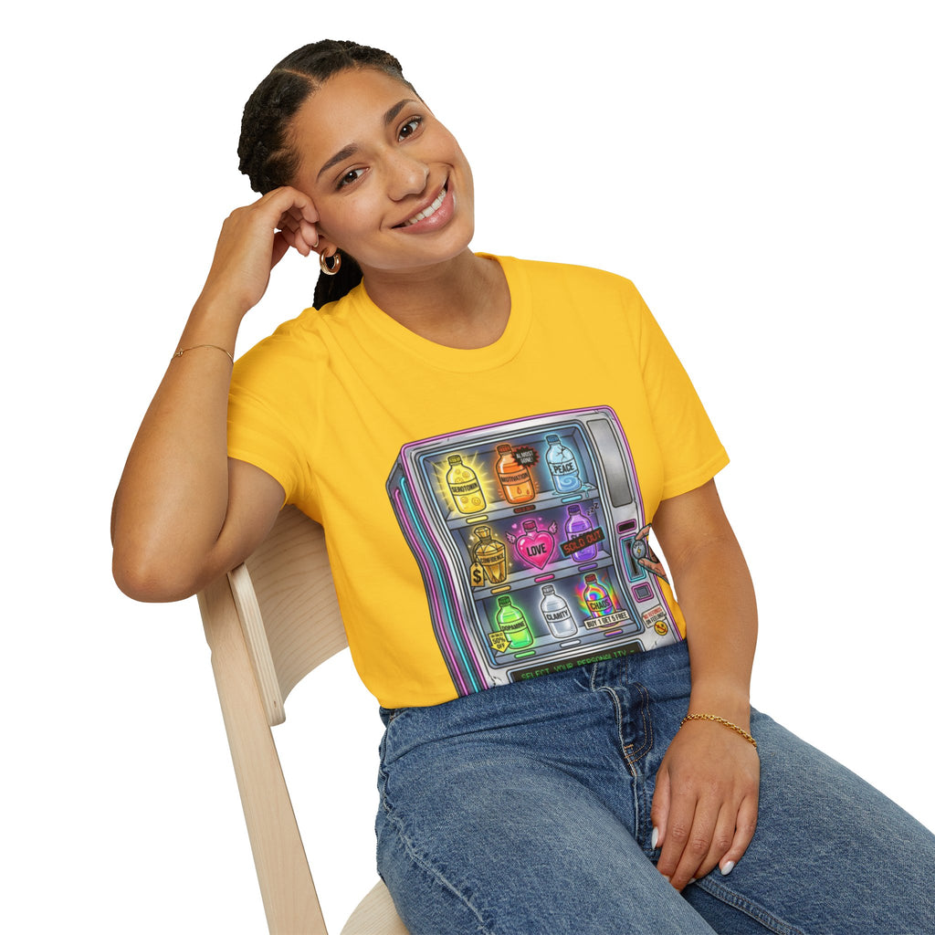 Urban Vending Machine T-Shirt - Trendy Streetwear