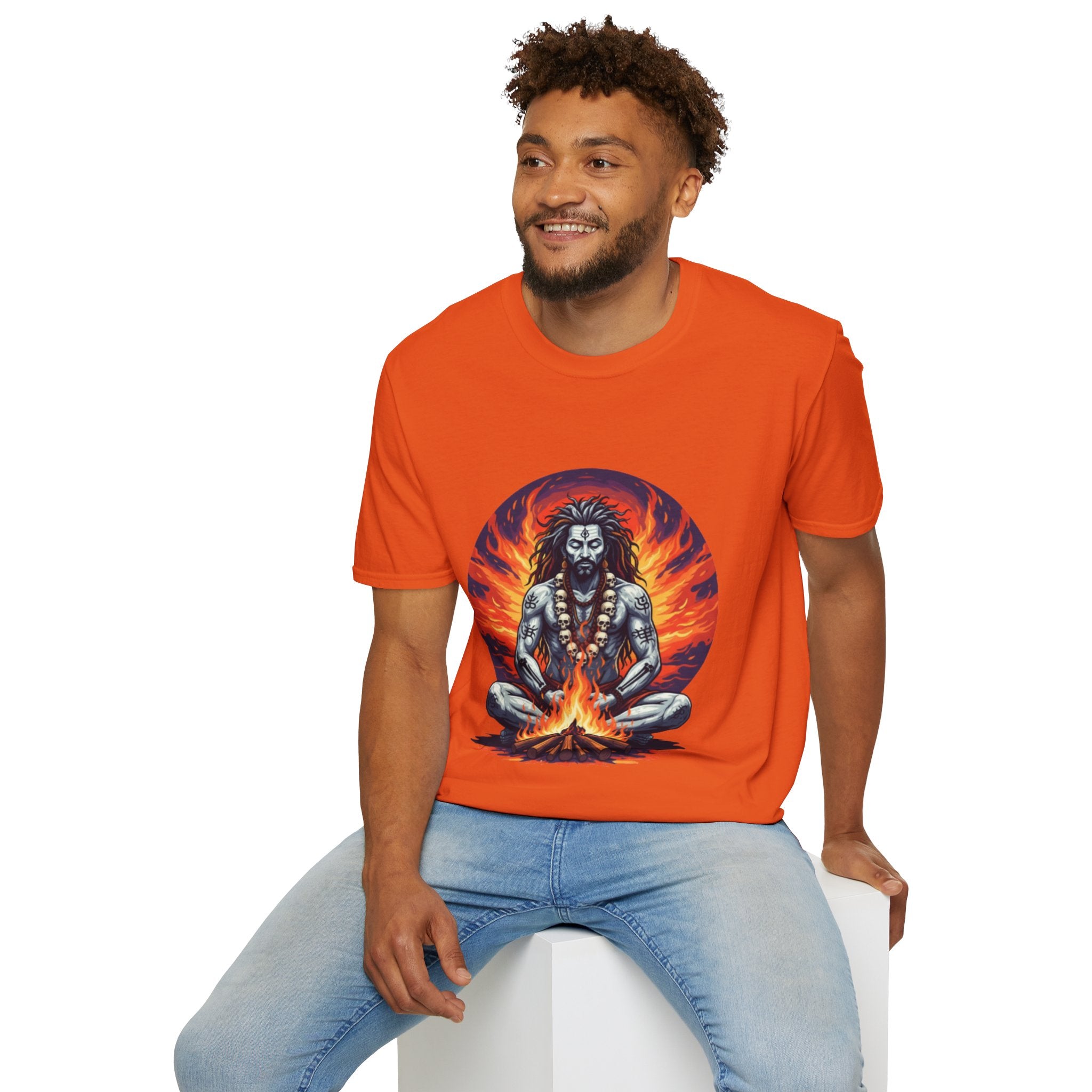 Authentic Aghori India T-Shirt: Bold Cultural Statement