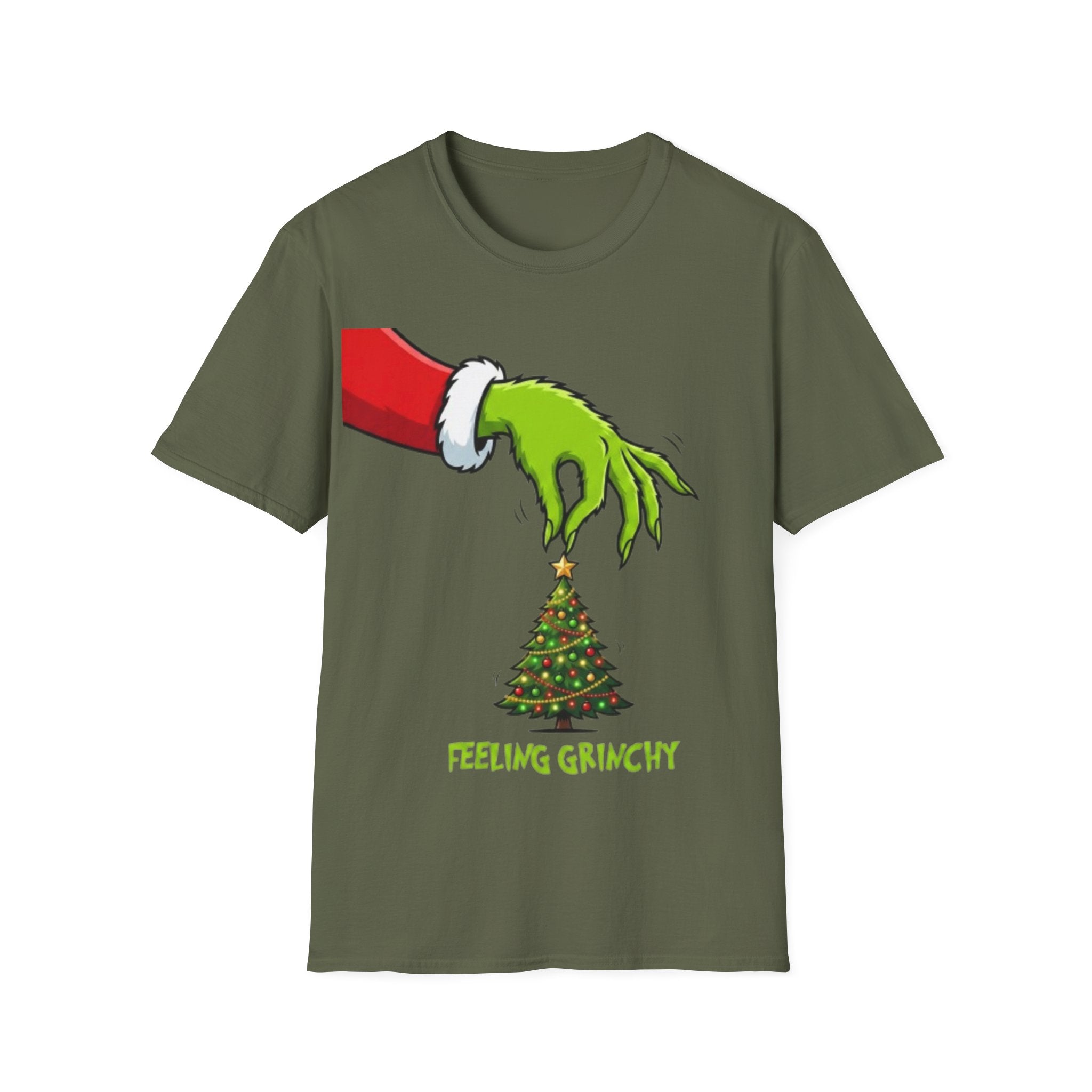 Feeling Grinchy T-shirt | Funny Grinch Christmas T-shirt