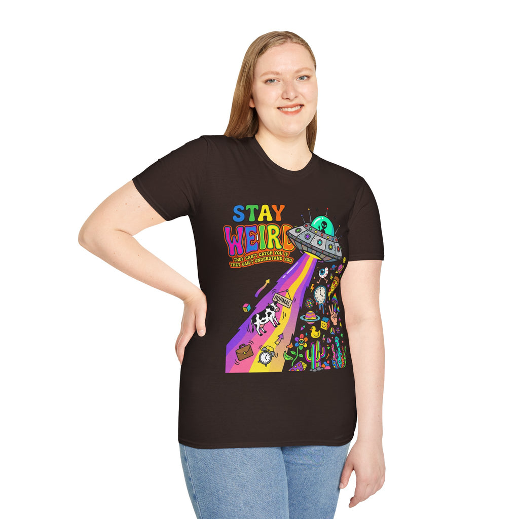 Stay Weird Tee - Trendy Urban Streetwear