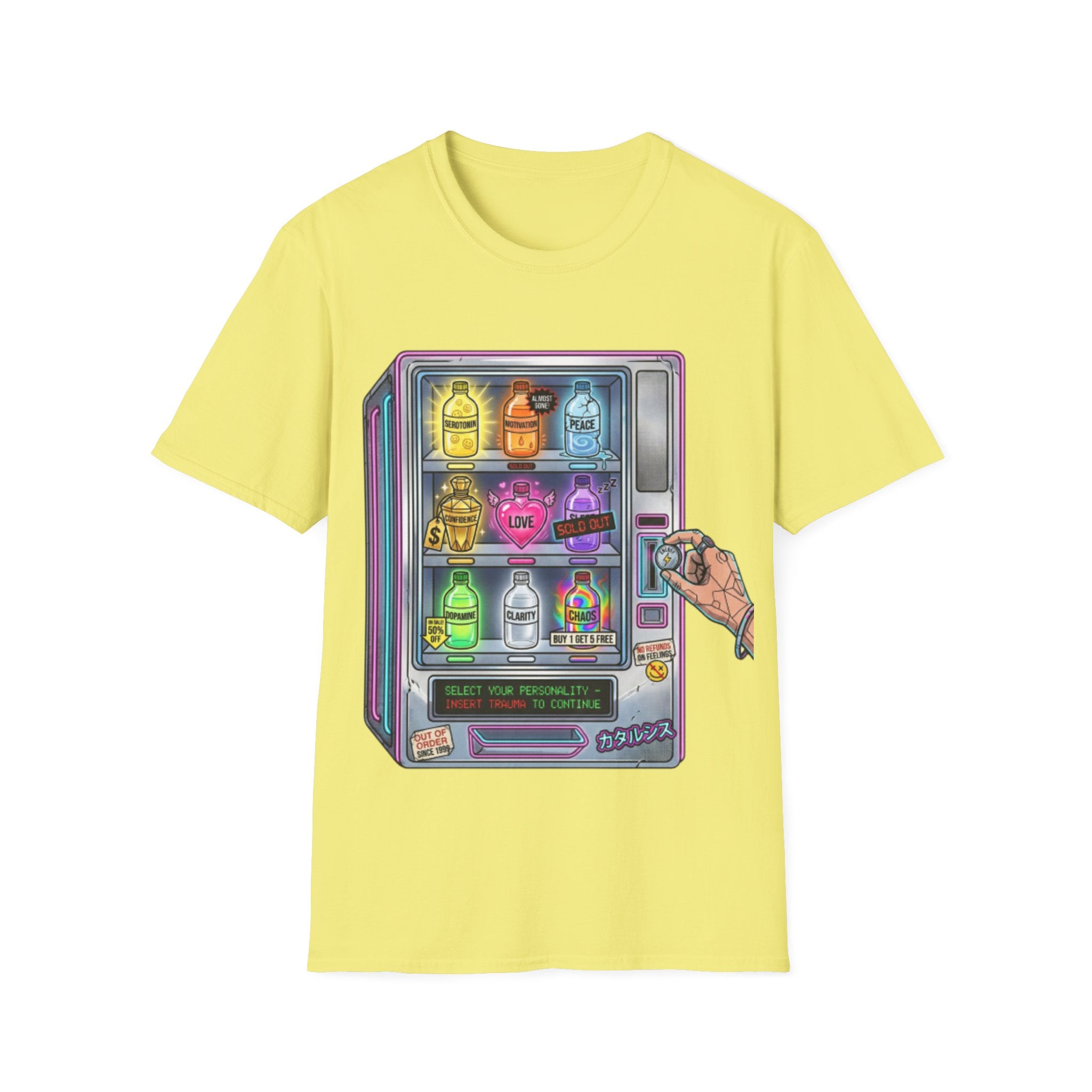 Urban Vending Machine T-Shirt - Trendy Streetwear