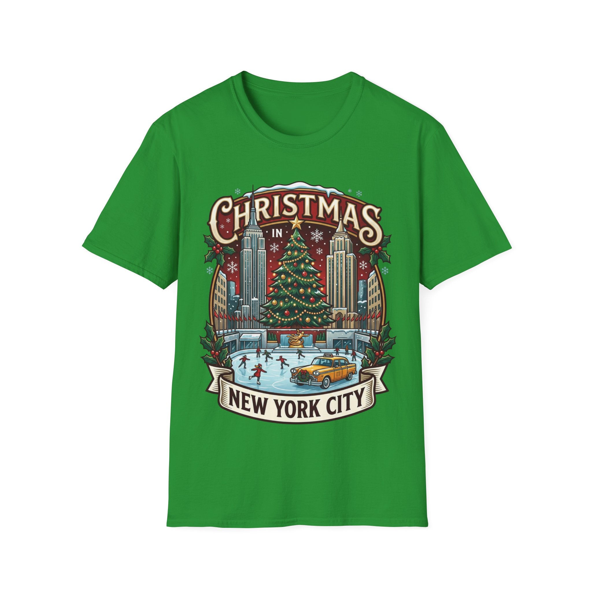 New York Christmas T-Shirt: Festive & Stylish