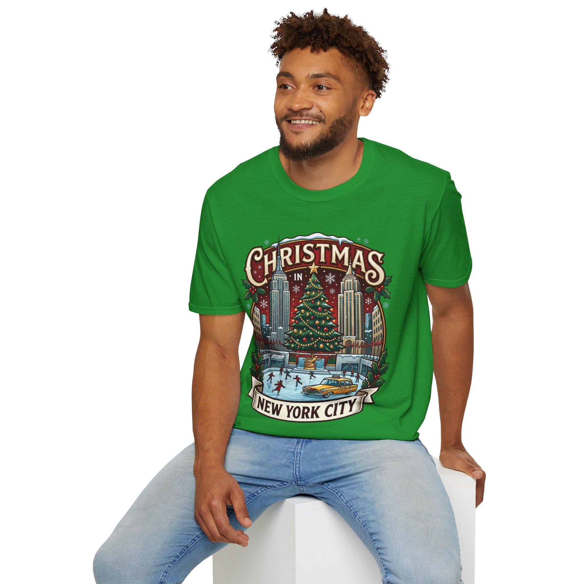New York Christmas T-Shirt: Festive & Stylish