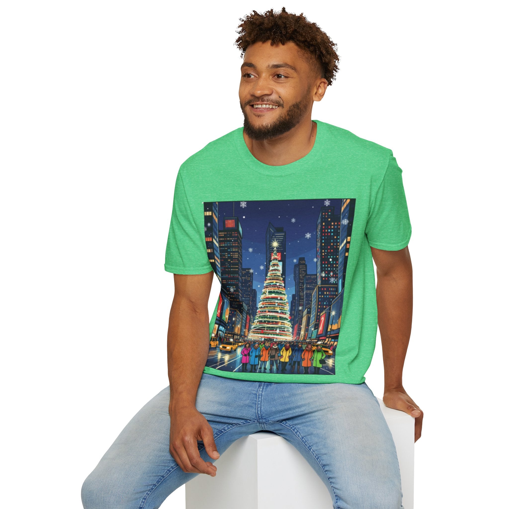 New York Christmas T-Shirt: Festive & Stylish