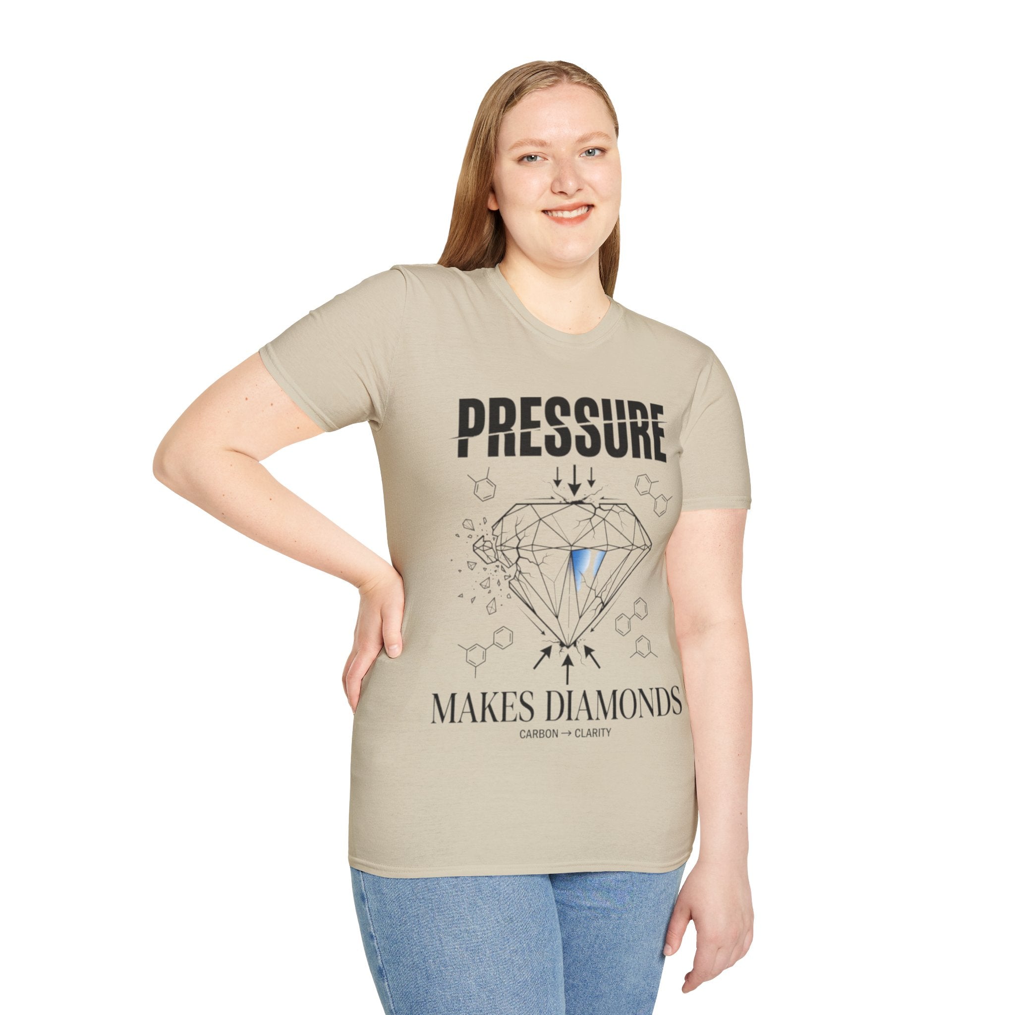 Pressure Makes Diamonds Urban Streetwear Tee