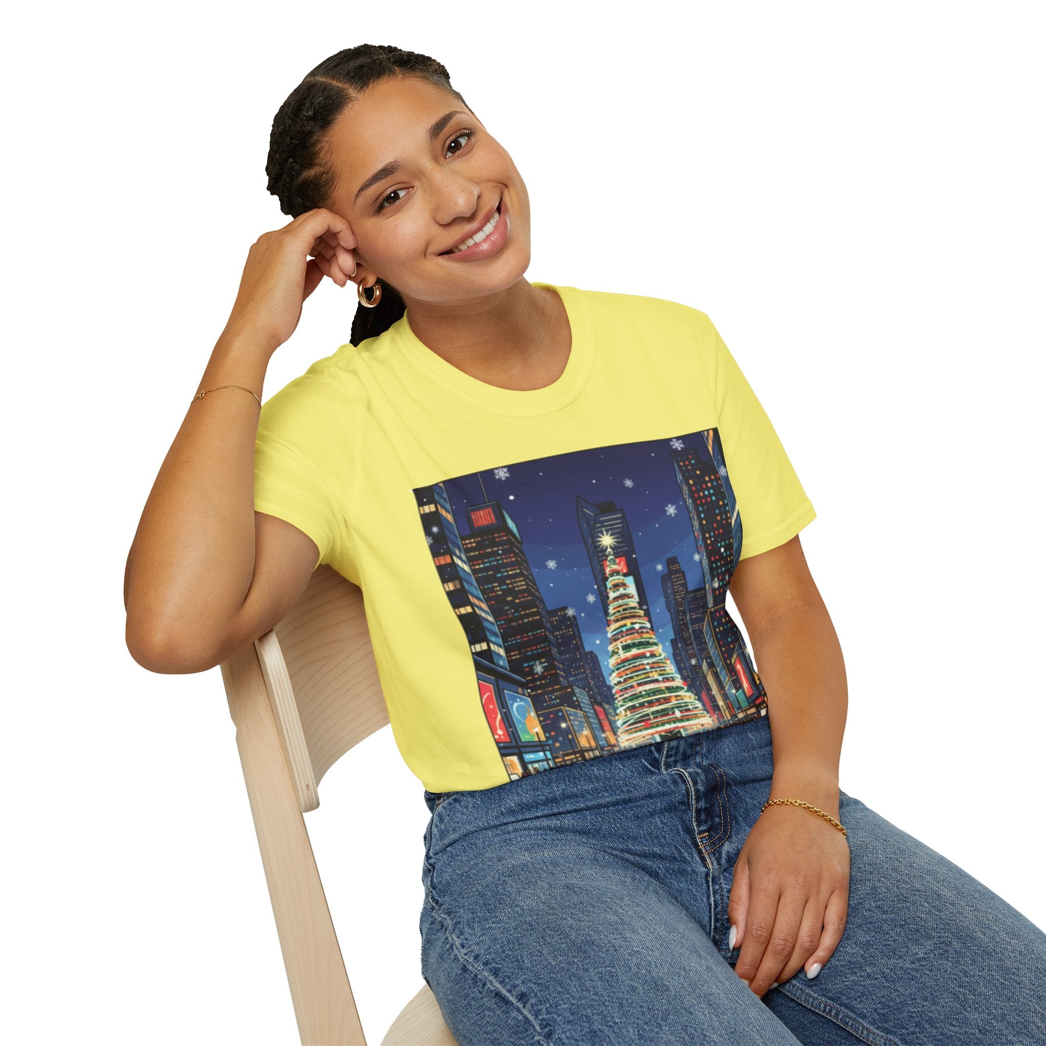 New York Christmas T-Shirt: Festive & Stylish
