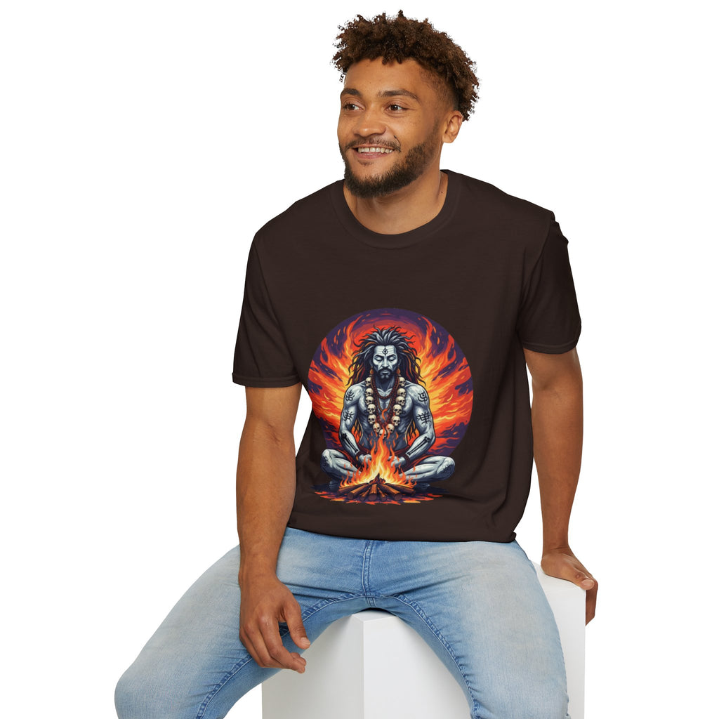 Authentic Aghori India T-Shirt: Bold Cultural Statement
