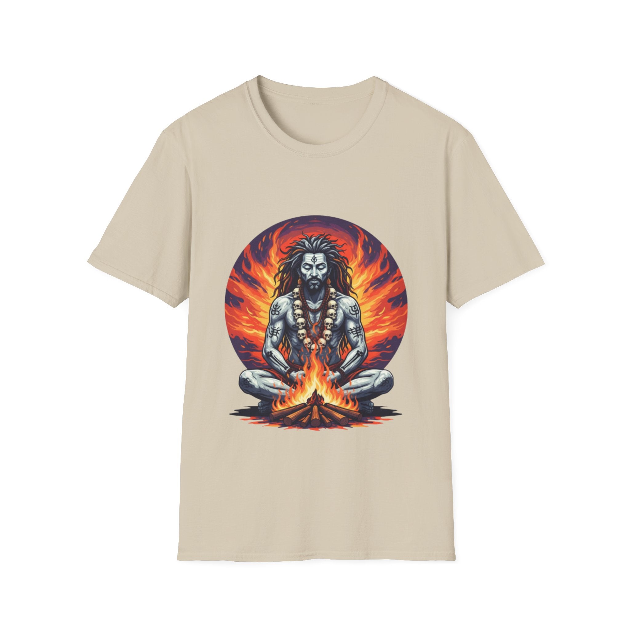 Authentic Aghori India T-Shirt: Bold Cultural Statement