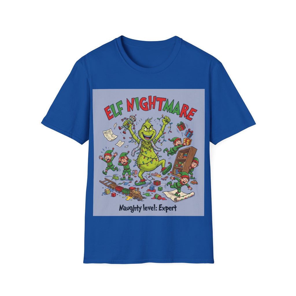 Grinch Elf Nightmare Tee | Funny Grinch Christmas Chaos T-shirt