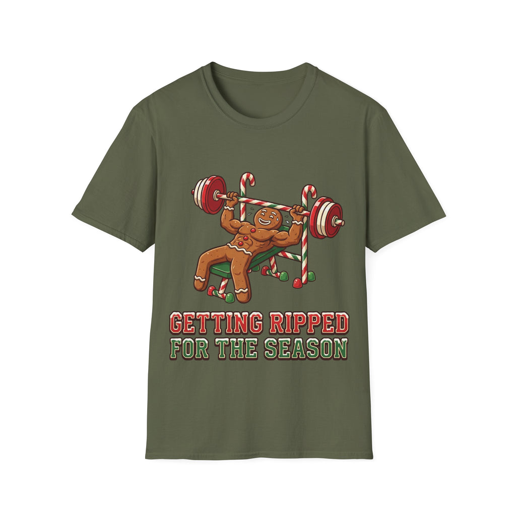 Christmas T-Shirt: Getting Ripped for the Season