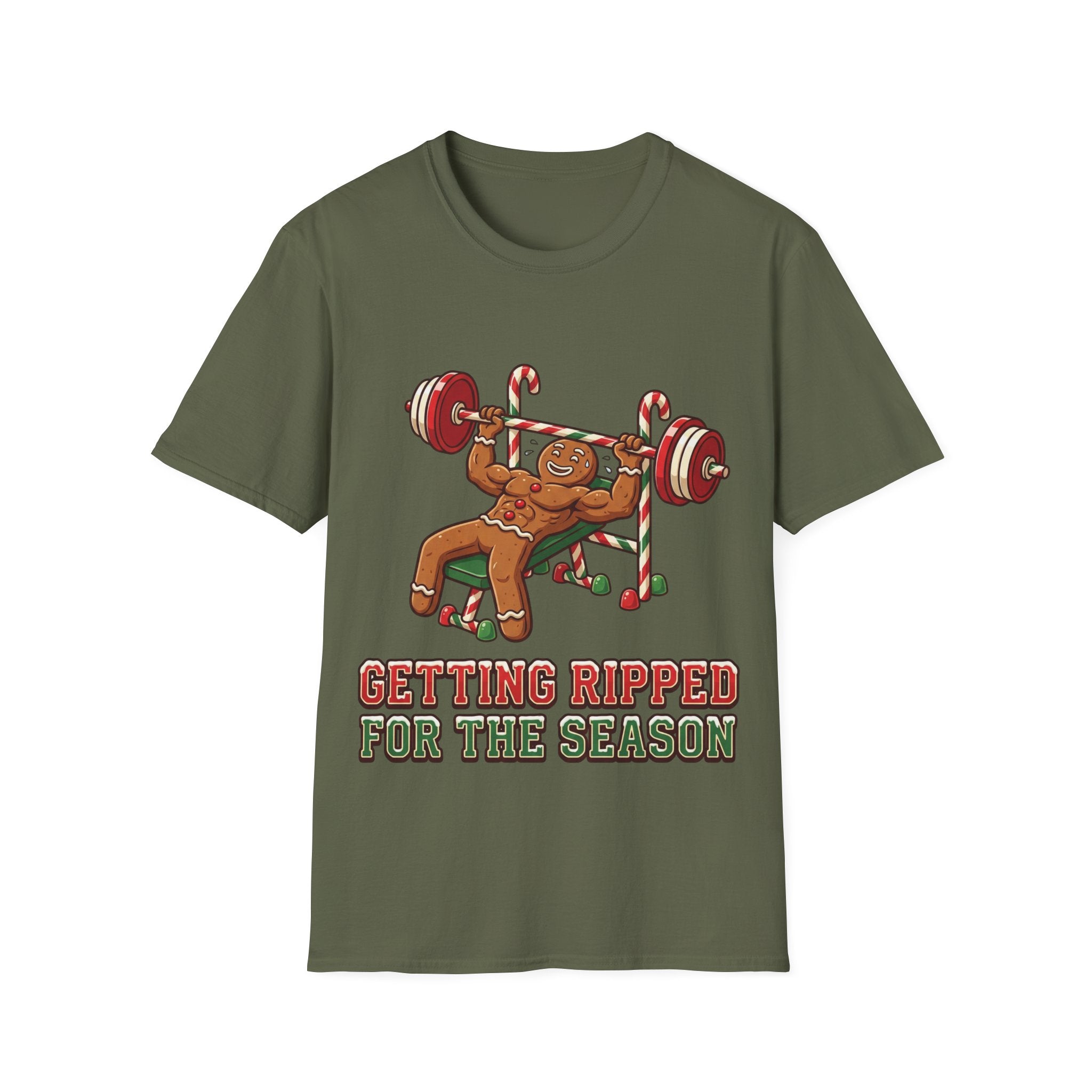 Christmas T-Shirt: Getting Ripped for the Season