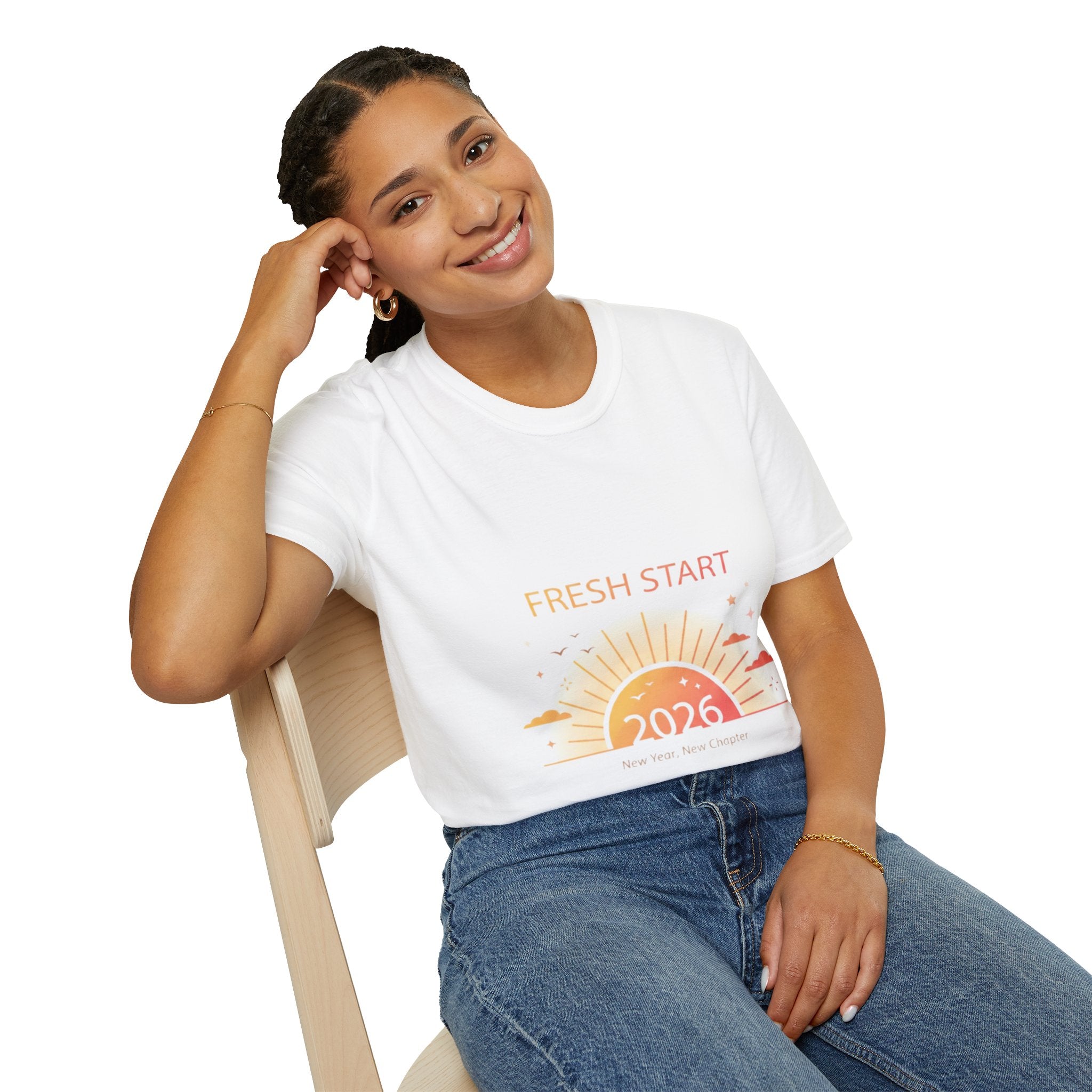 Trendy 2026 Fresh Start Sunrise Unisex Tee