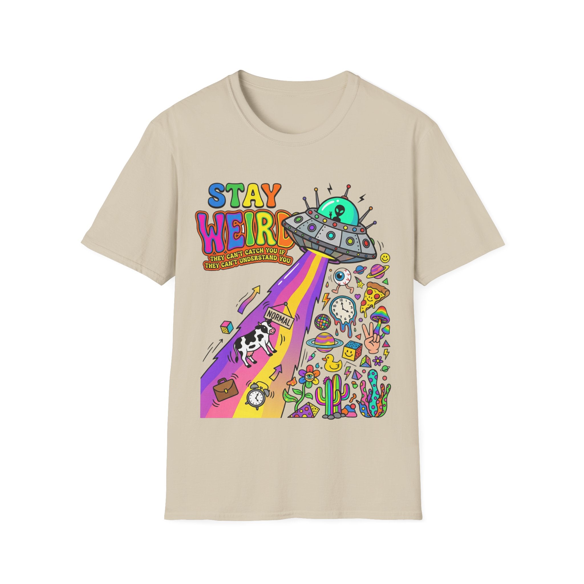 Stay Weird Tee - Trendy Urban Streetwear