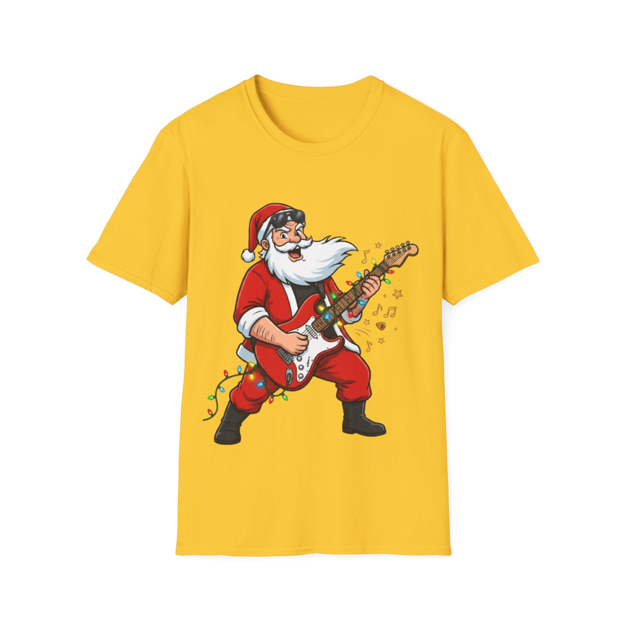 Rockin' Santa Tee - Trendy Urban Streetwear Vibe