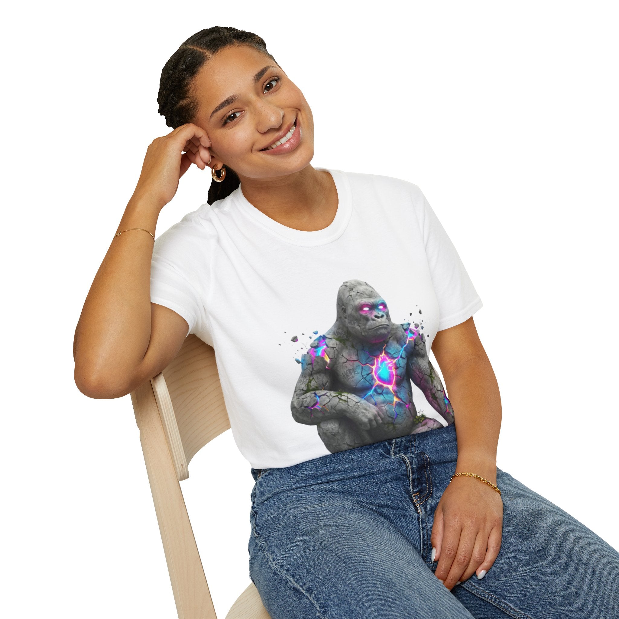 Urban Stone Gorilla Graphic Tee - Trendy Streetwear