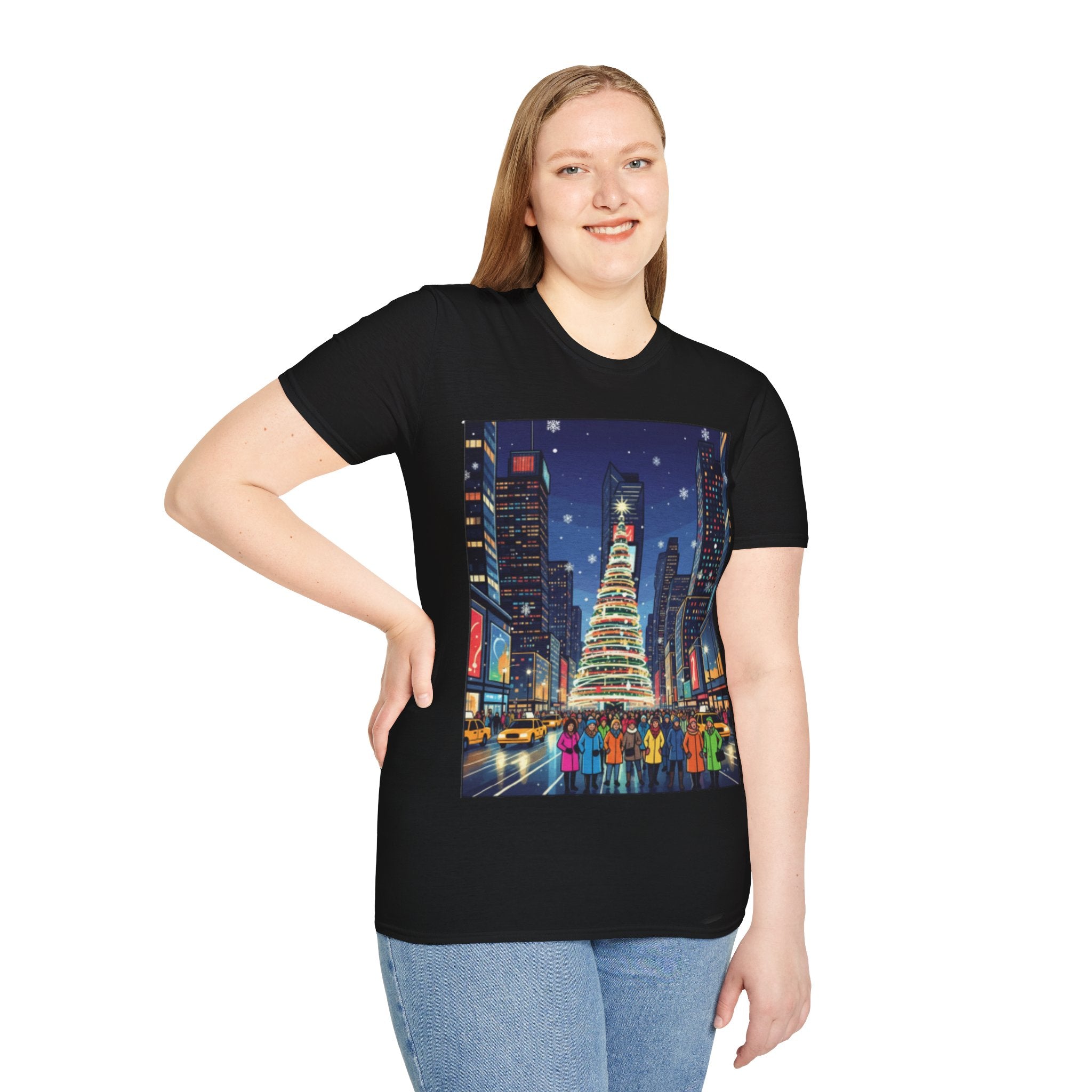 New York Christmas T-Shirt: Festive & Stylish