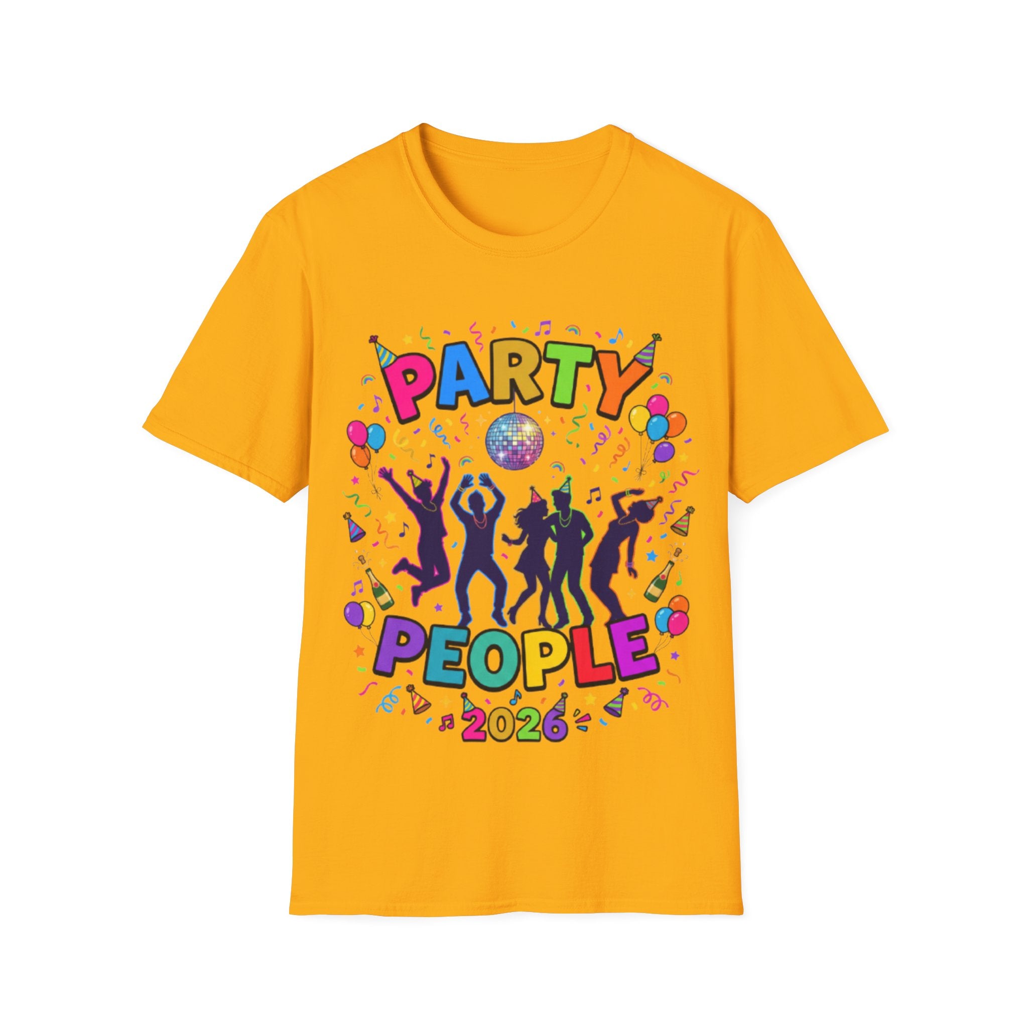 Party People 2026 Vibrant Streetwear Tee