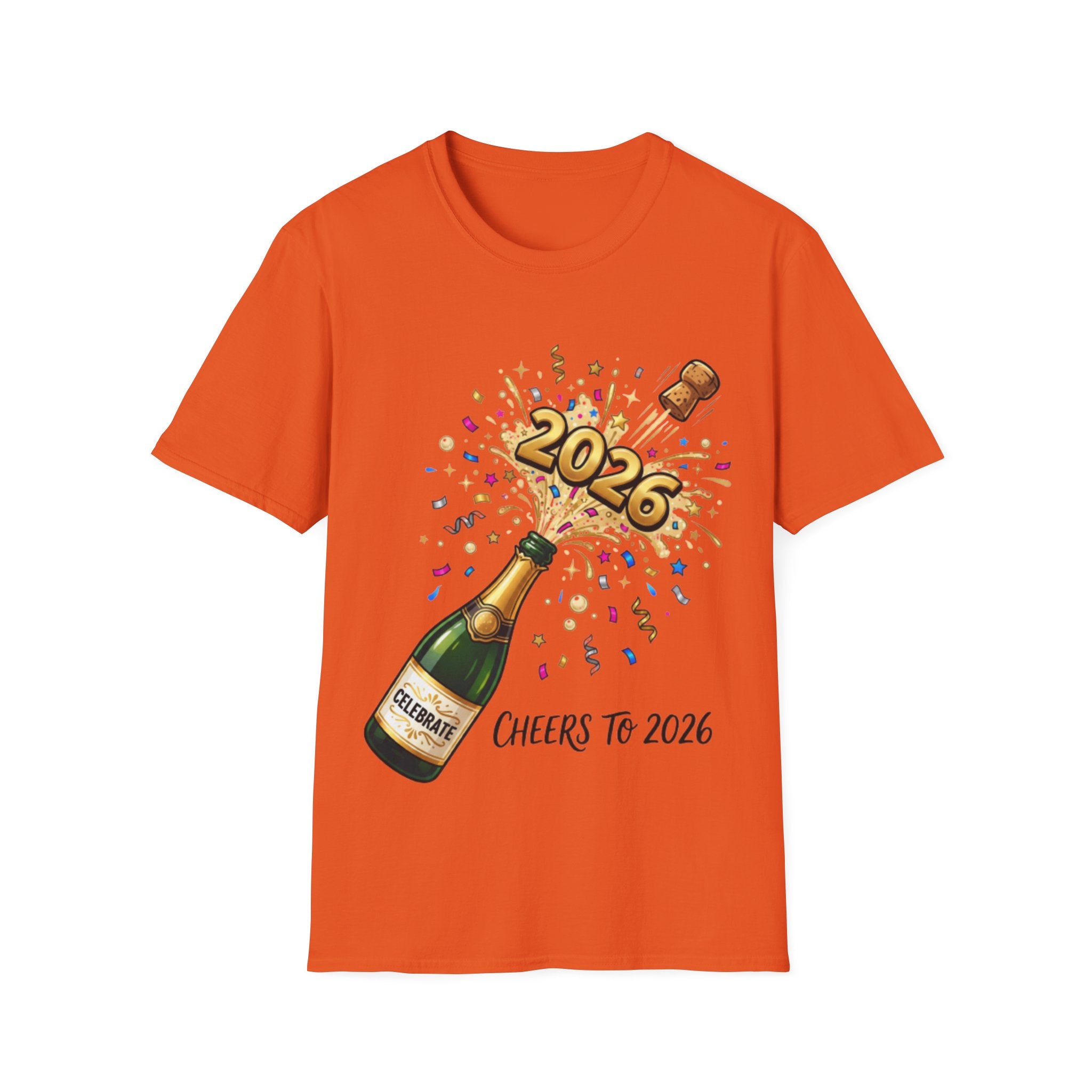 Celebrate 2026 Urban Streetwear Tee - Trendy Vibes