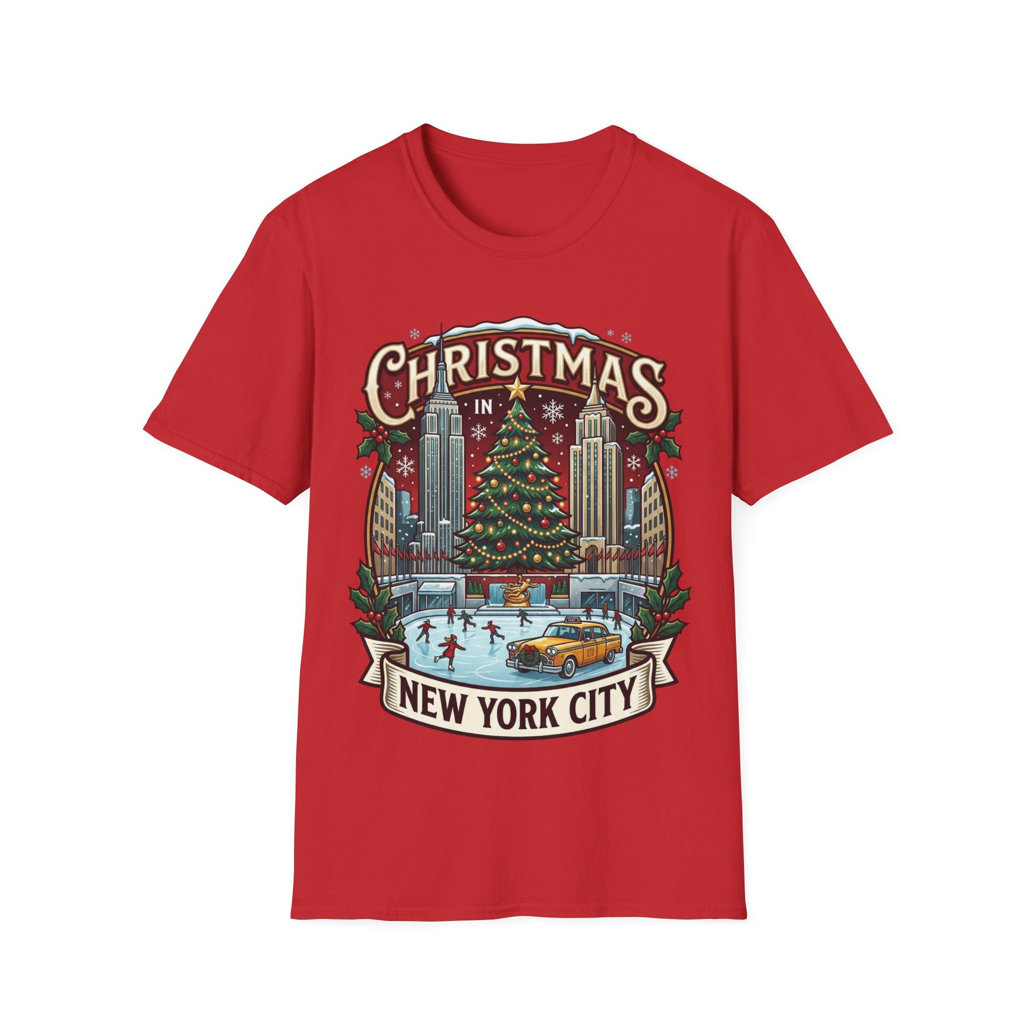 New York Christmas T-Shirt: Festive & Stylish