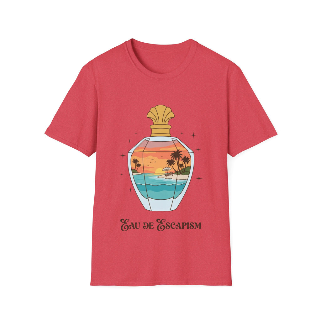 Eau De Escapism Graphic Tee - Dreamy Vacation Aesthetic T-shirt