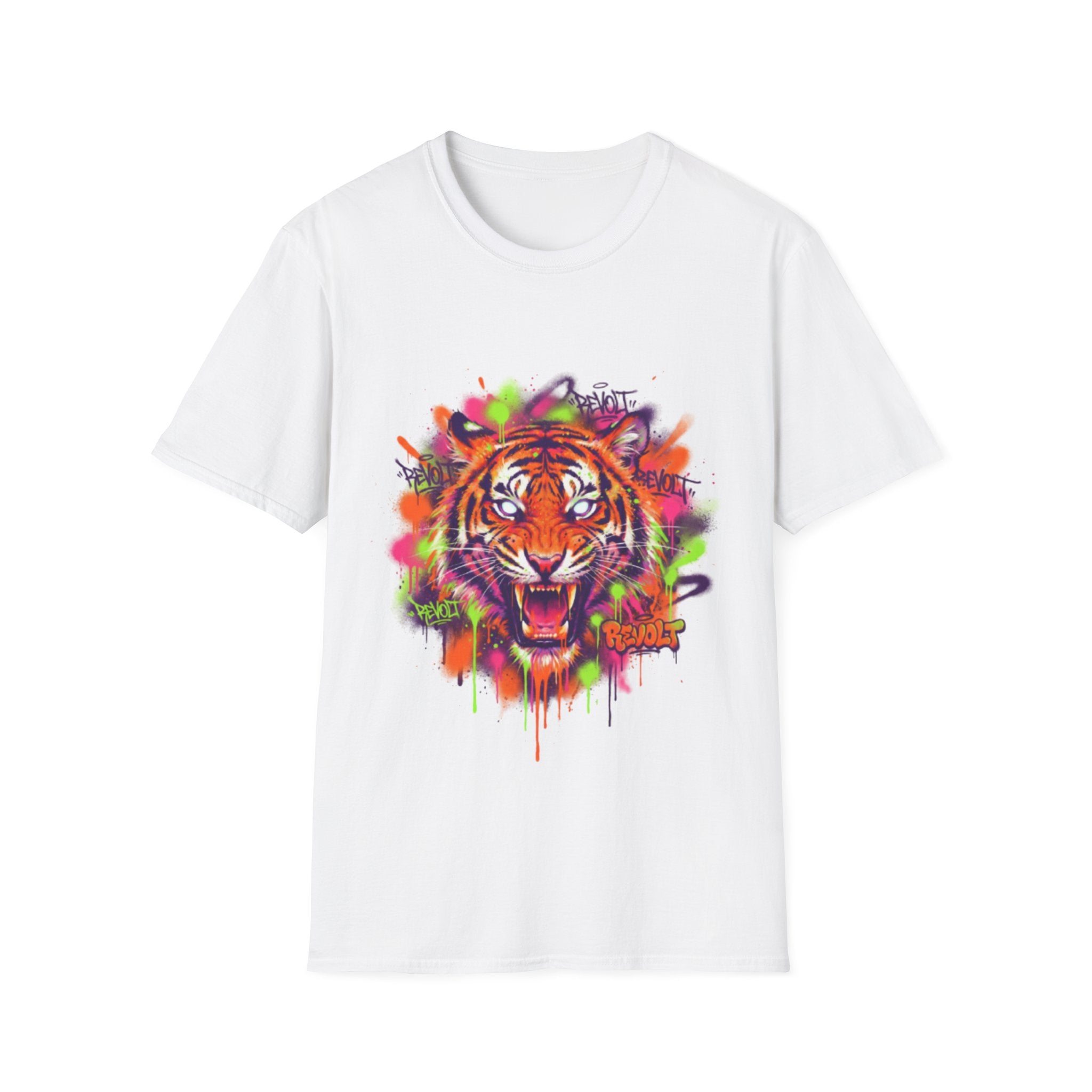 Trendy Urban Tiger Tee - Bold Streetwear Vibes