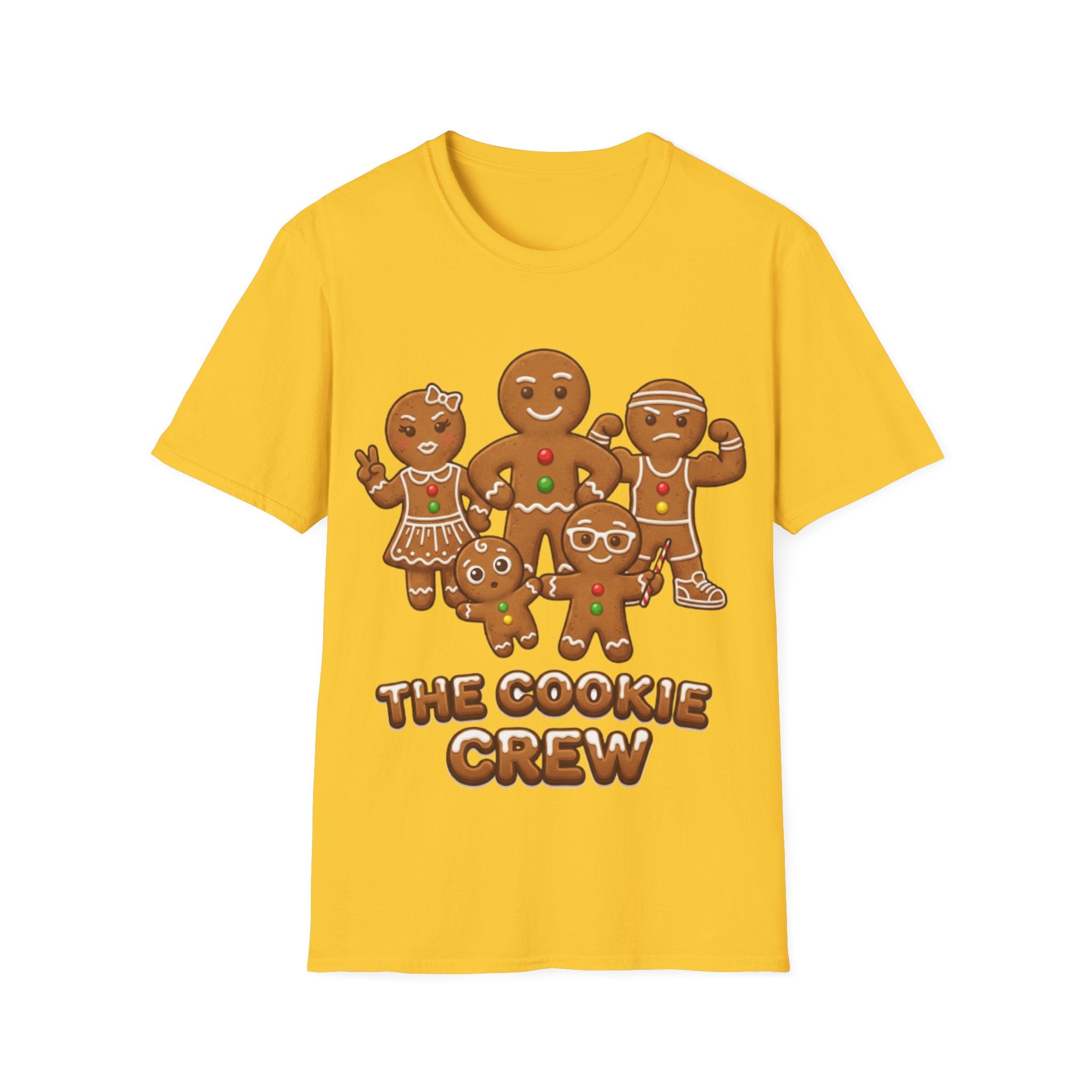Trendy Cookie Crew Graphic Tee for Urban Style