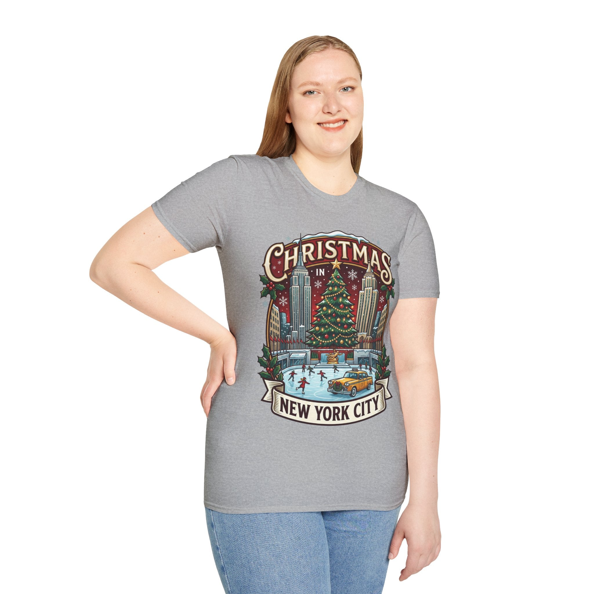 New York Christmas T-Shirt: Festive & Stylish
