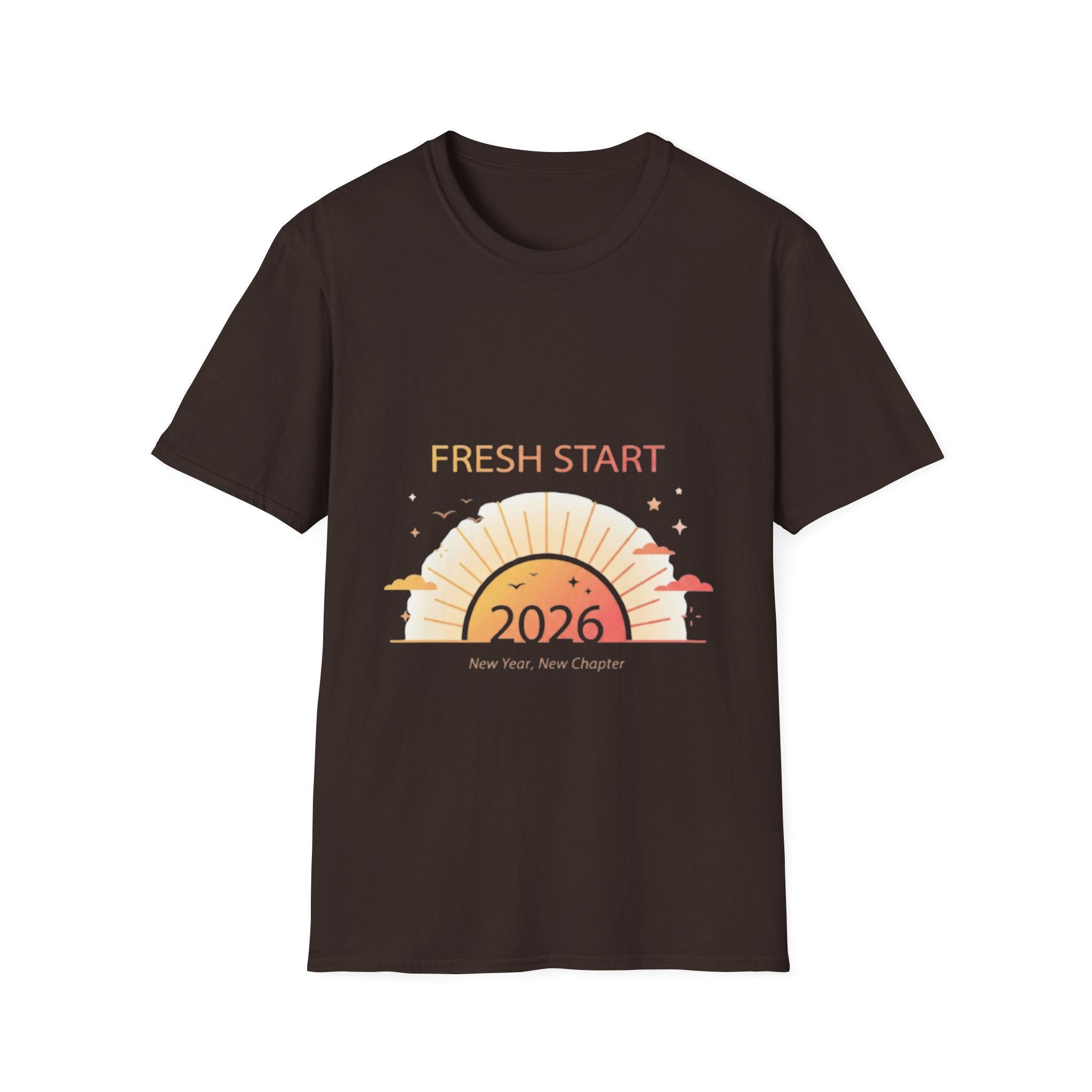 Trendy 2026 Fresh Start Sunrise Unisex Tee