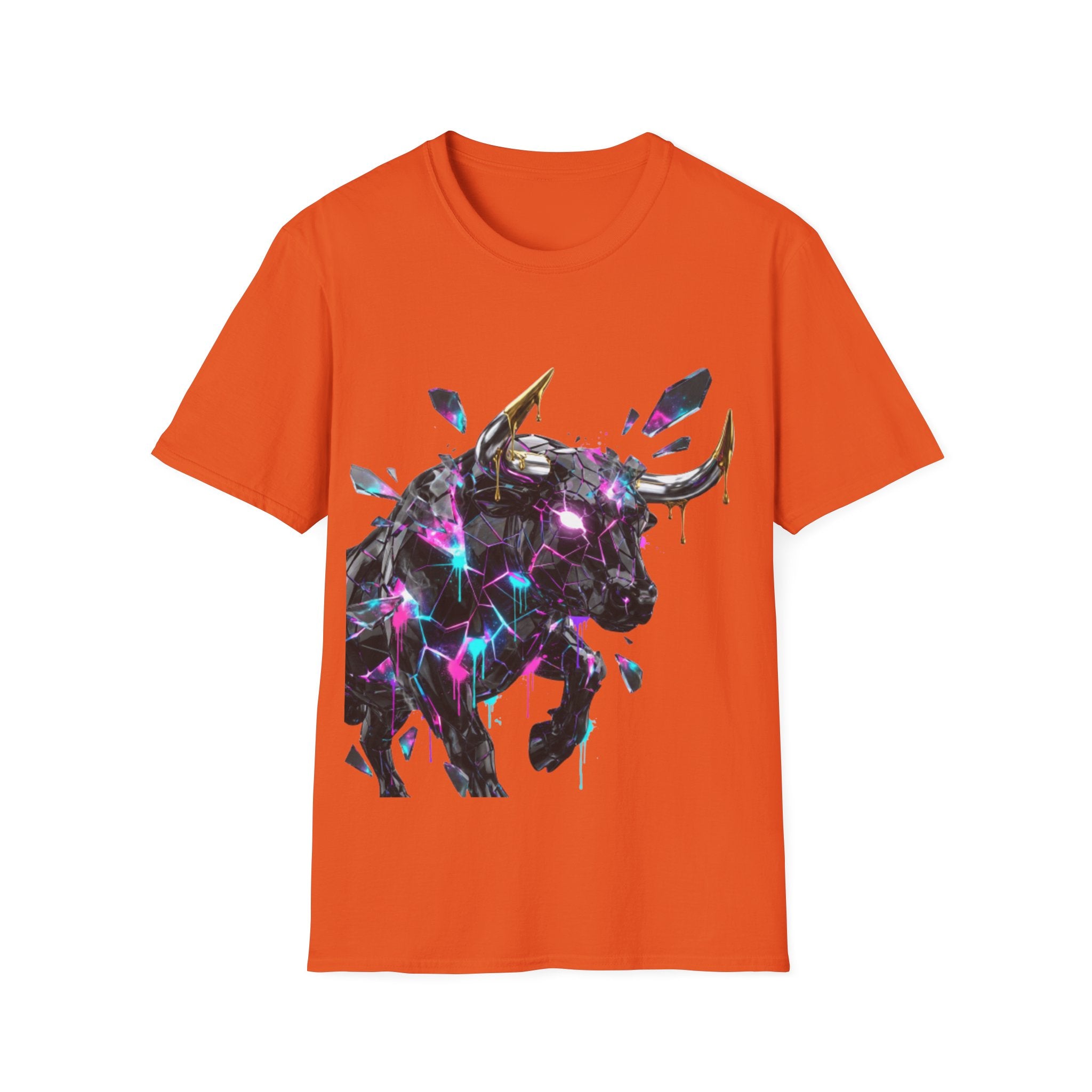 Neon Bull Unisex Tee - Trendy Urban Streetwear