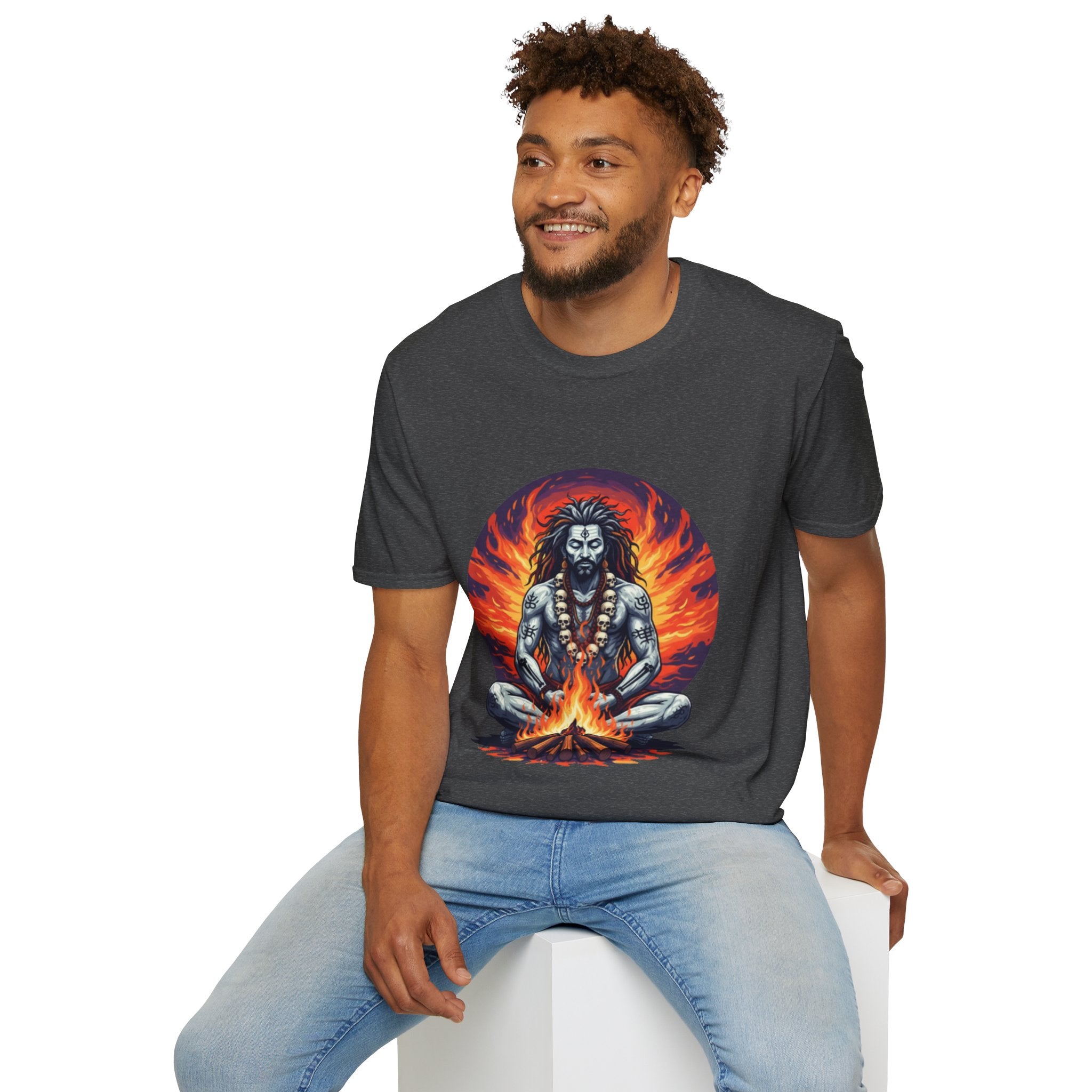 Authentic Aghori India T-Shirt: Bold Cultural Statement