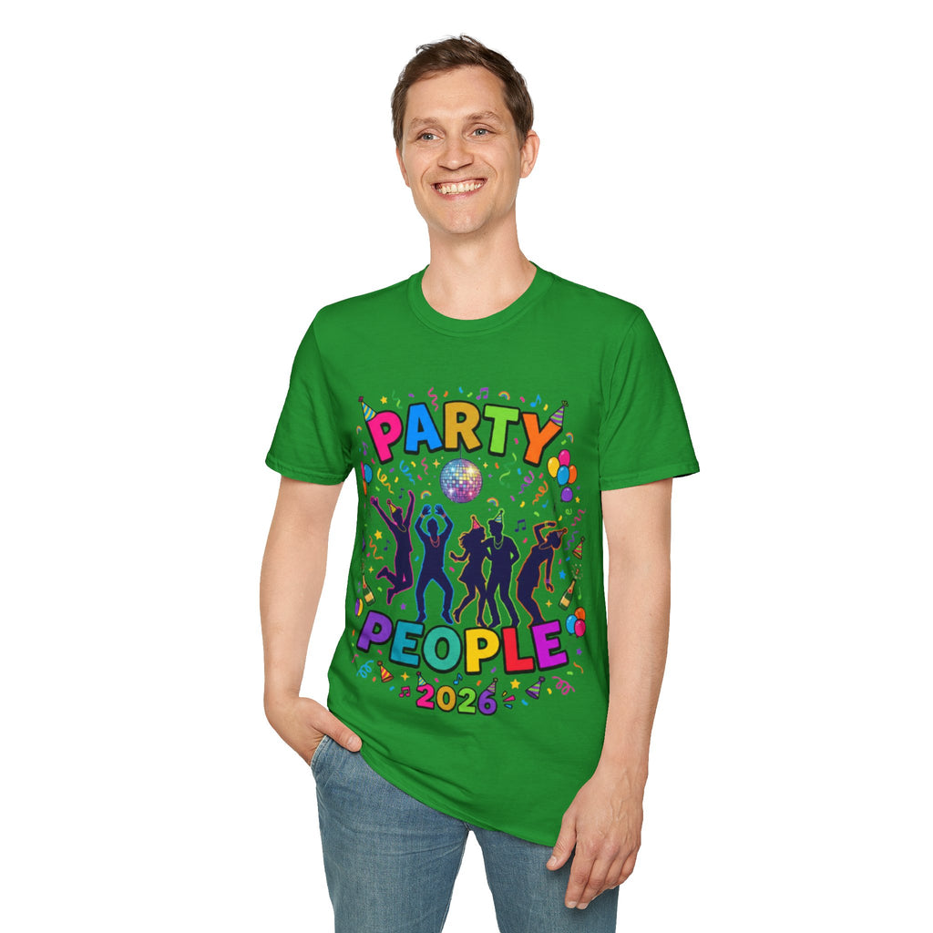 Party People 2026 Vibrant Streetwear Tee