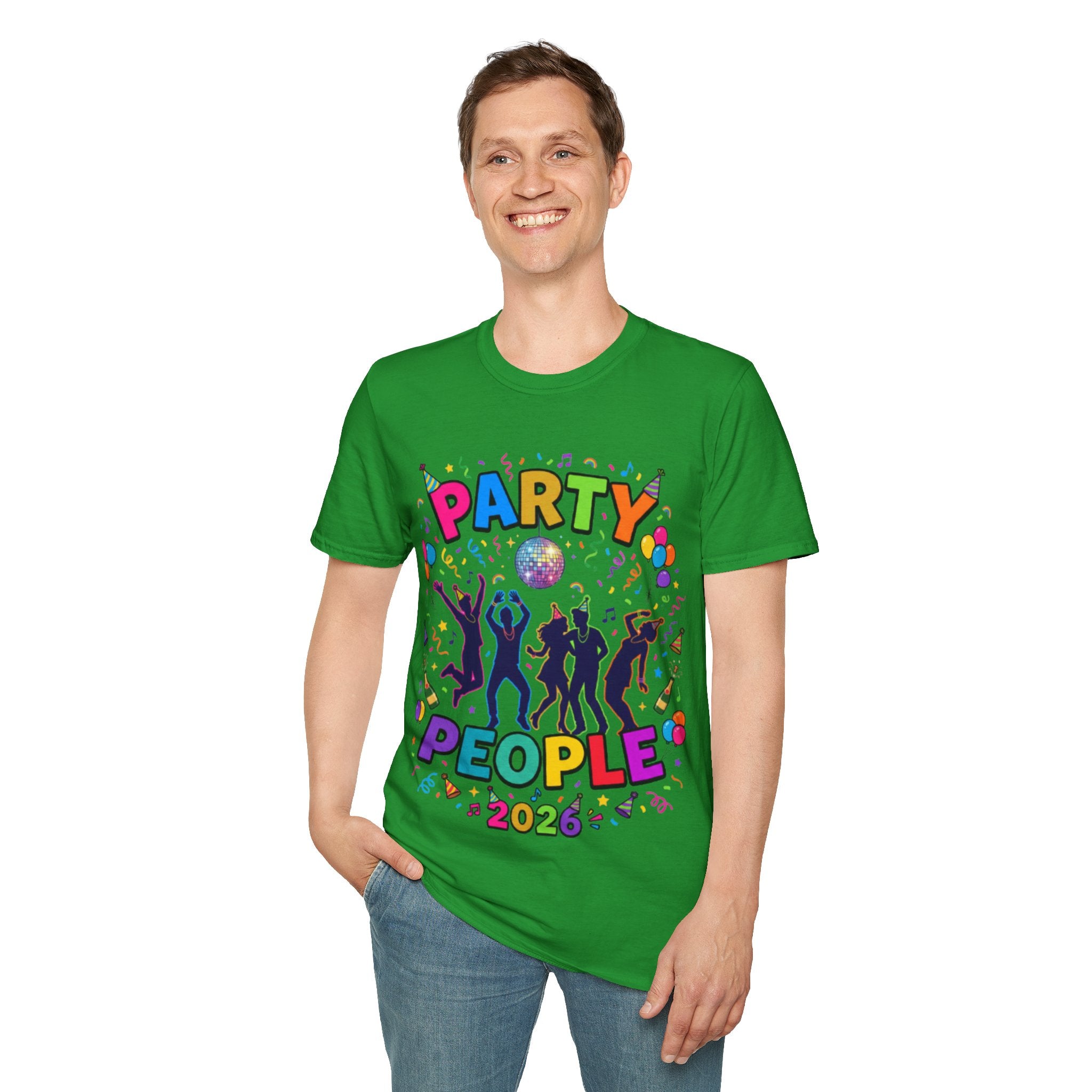 Party People 2026 Vibrant Streetwear Tee