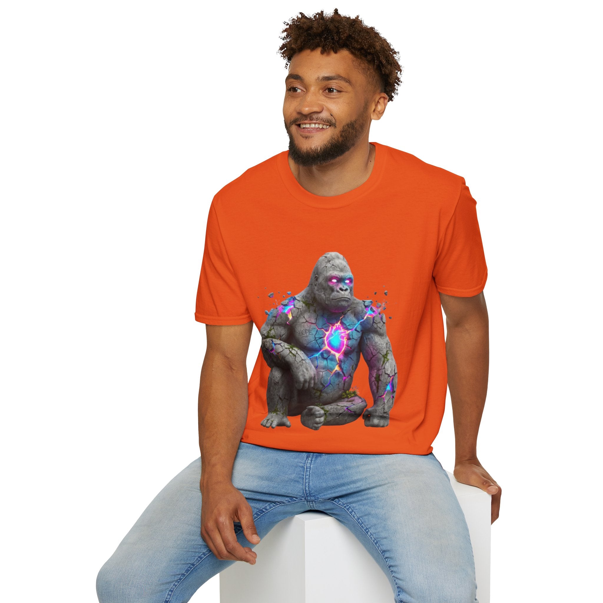 Urban Stone Gorilla Graphic Tee - Trendy Streetwear