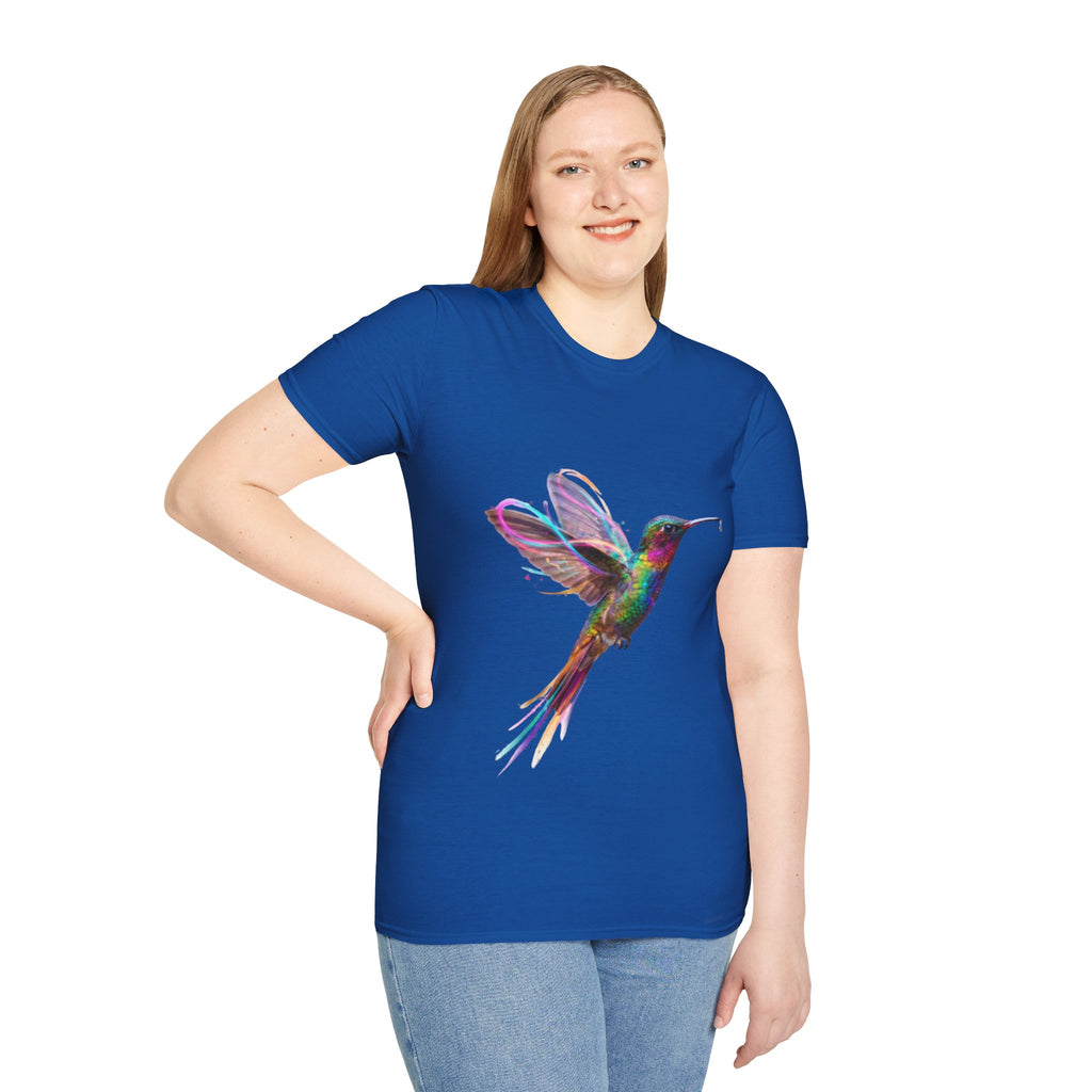 Vibrant Hummingbird Urban Streetwear Tee