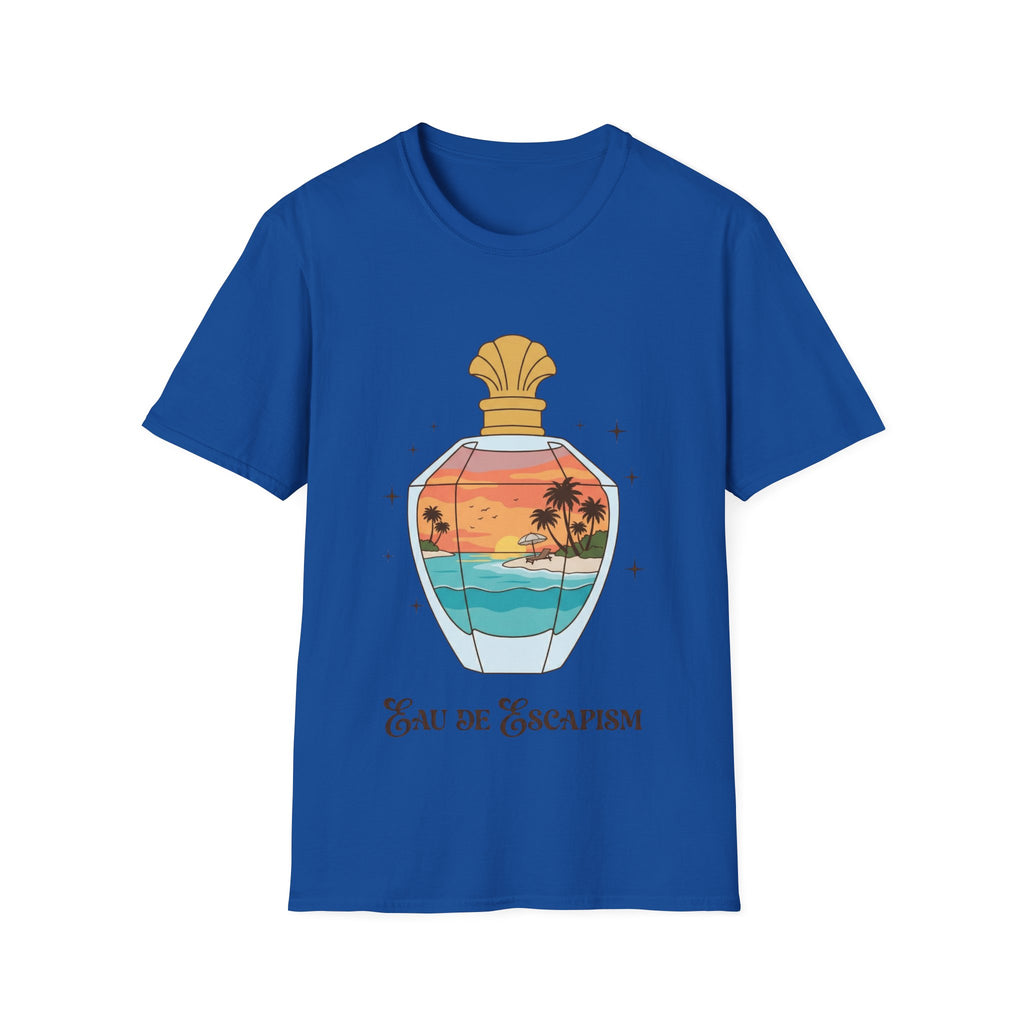 Eau De Escapism Graphic Tee - Dreamy Vacation Aesthetic T-shirt