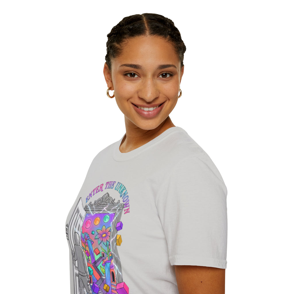 Trendy Streetwear 'Enter the Unknown' Tee