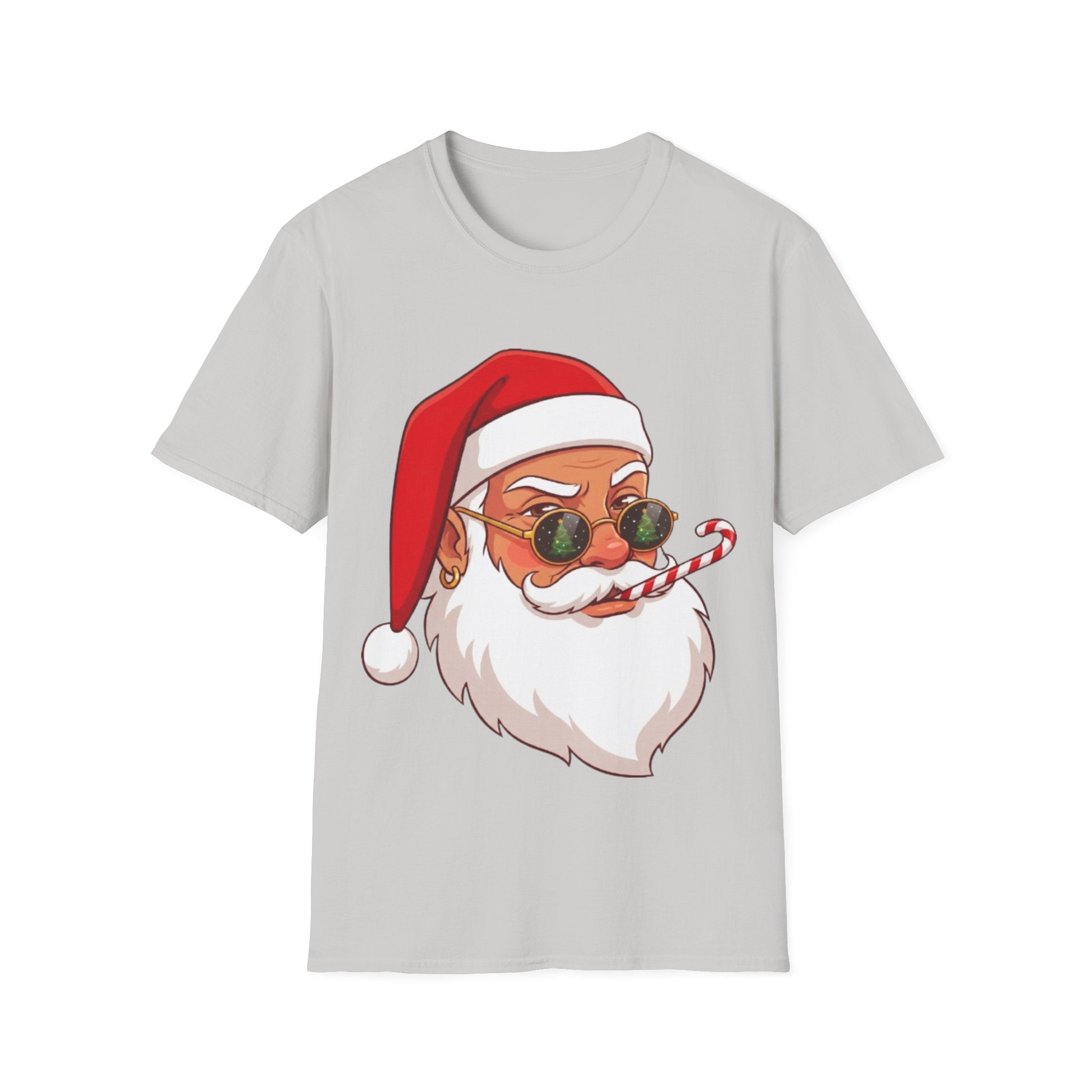 Stylish Santa Christmas Tee | Funny & Cool Holiday T-shirt