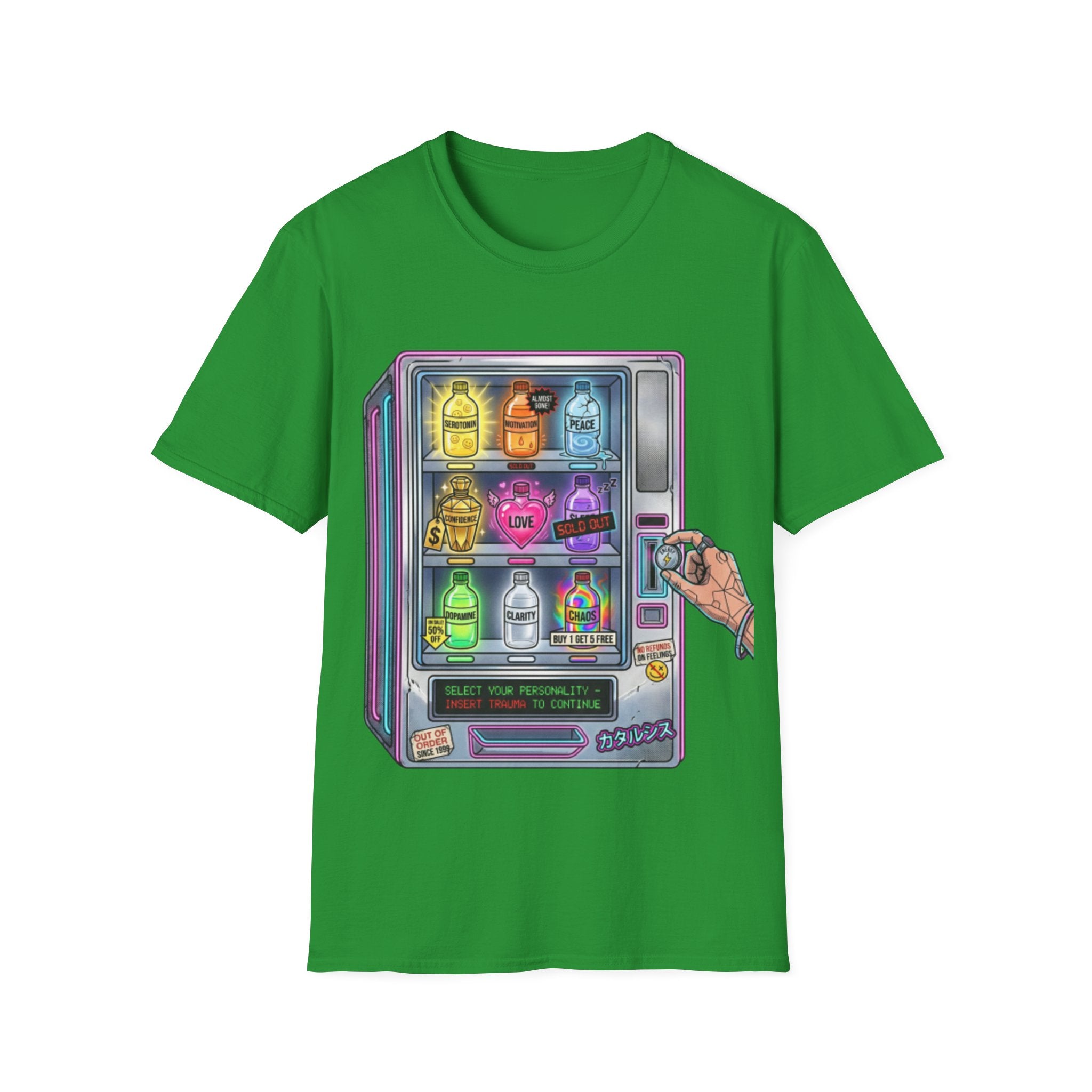 Urban Vending Machine T-Shirt - Trendy Streetwear