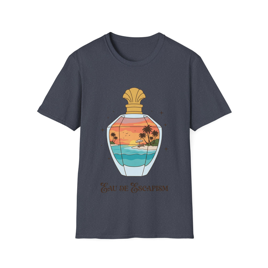 Eau De Escapism Graphic Tee - Dreamy Vacation Aesthetic T-shirt