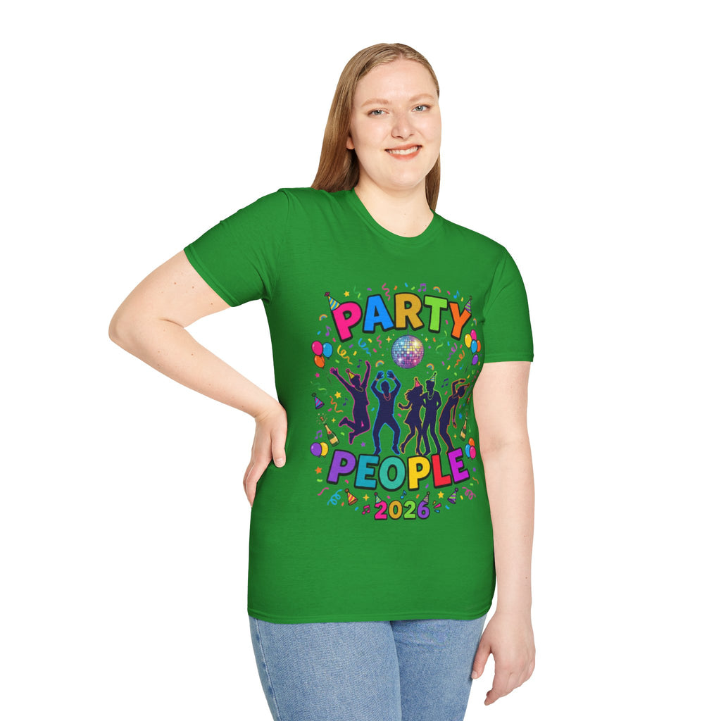 Party People 2026 Vibrant Streetwear Tee
