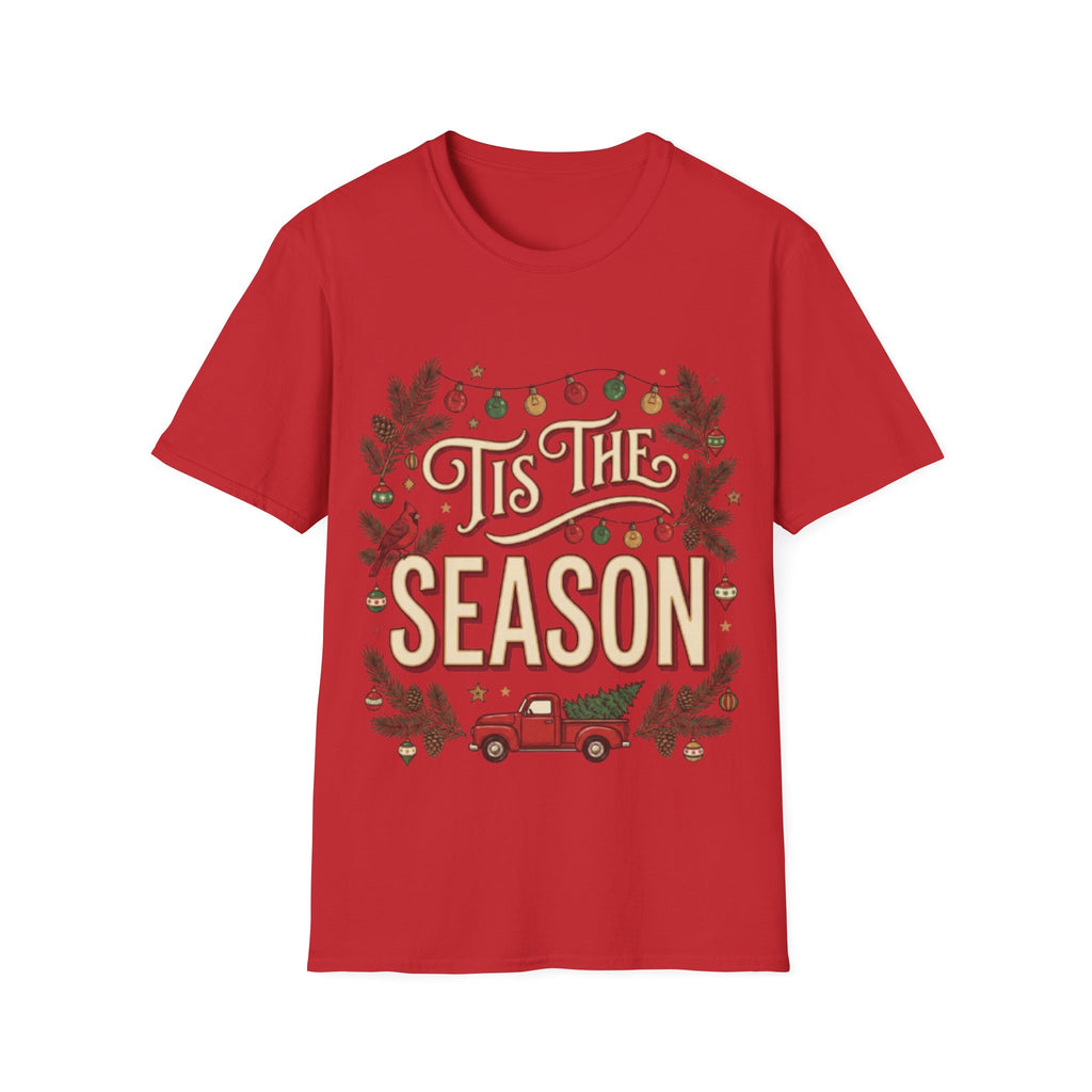 'Tis The Season' Christmas Tee | Cute & Cozy Holiday Graphic Tee