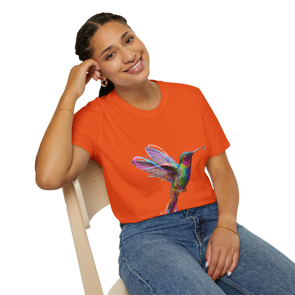 Vibrant Hummingbird Urban Streetwear Tee