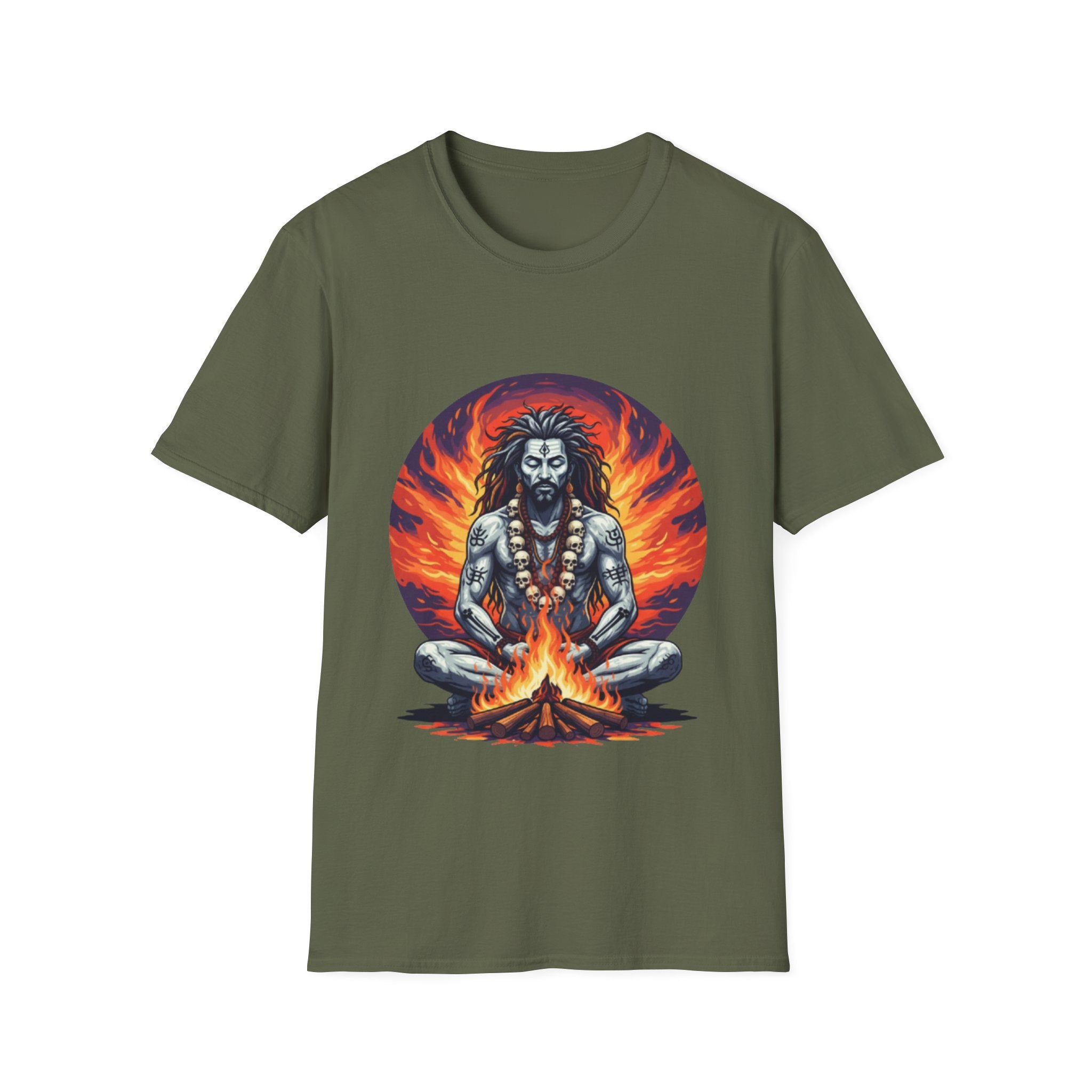 Authentic Aghori India T-Shirt: Bold Cultural Statement